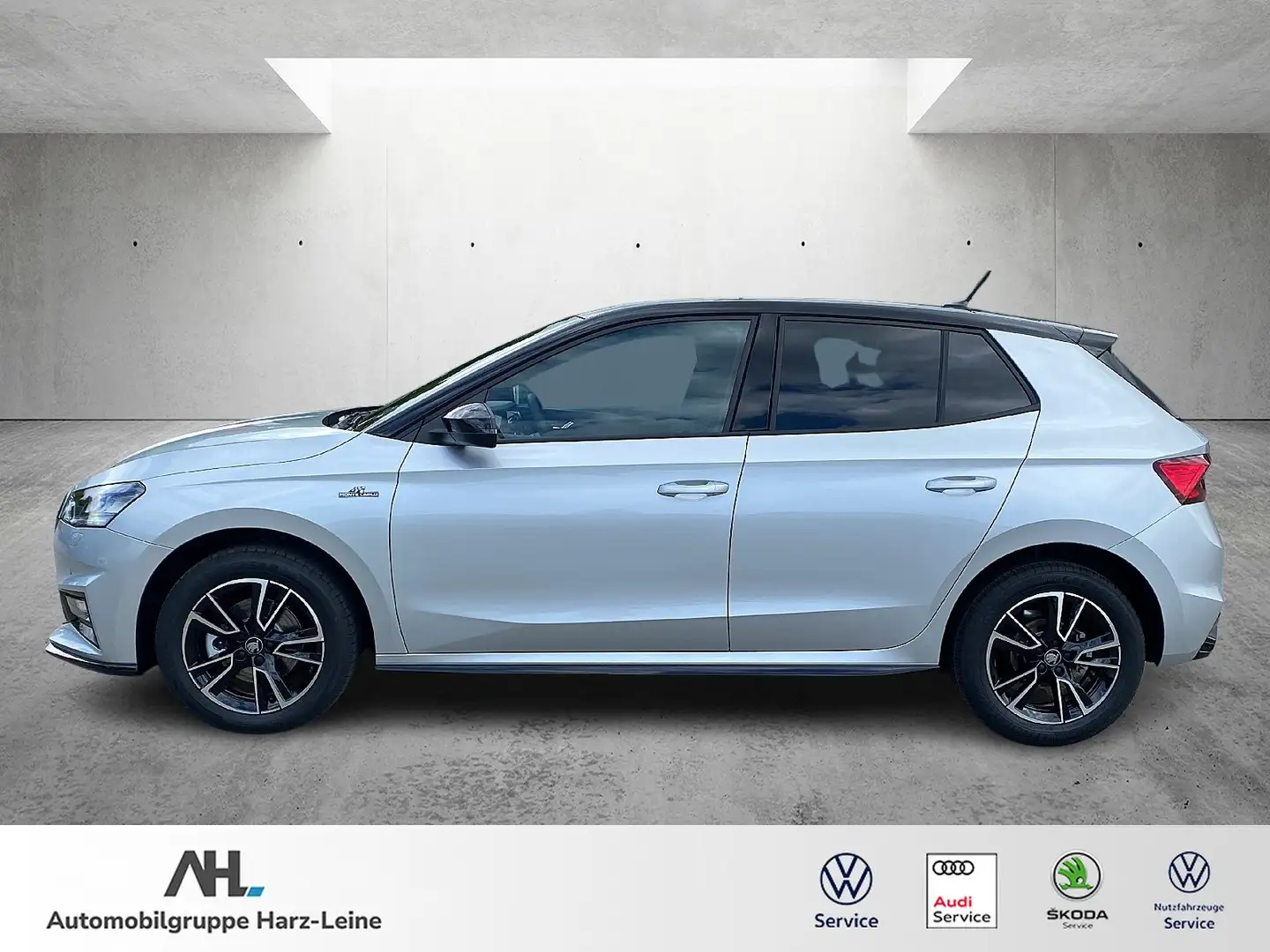 Skoda Fabia 1.5 TSI "Monte Carlo" DSG/LED/ACC/RFK/SMARTLINK Argent - 2