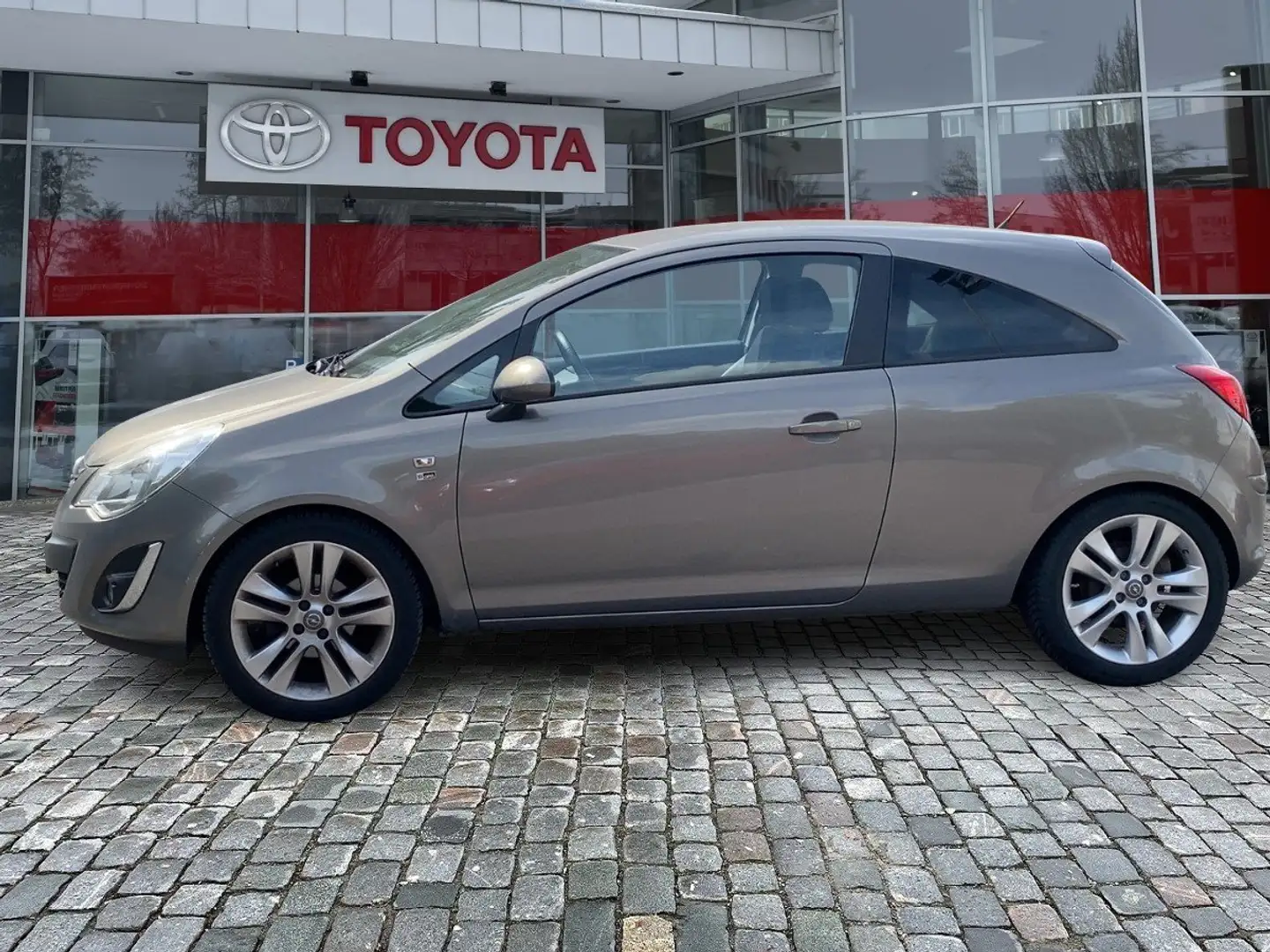 Opel Corsa D 1.4 150 Jahre Ed.*wenig KM*Teilleder Grau - 2