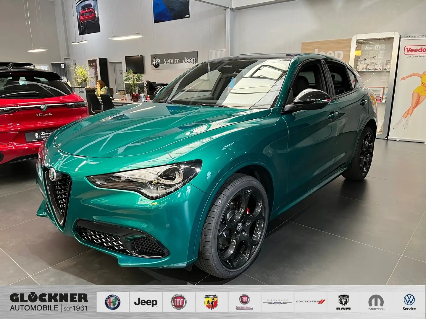Alfa Romeo Stelvio Tributo Italiano 2.0l Q4 Verde Montreal Verde - 1