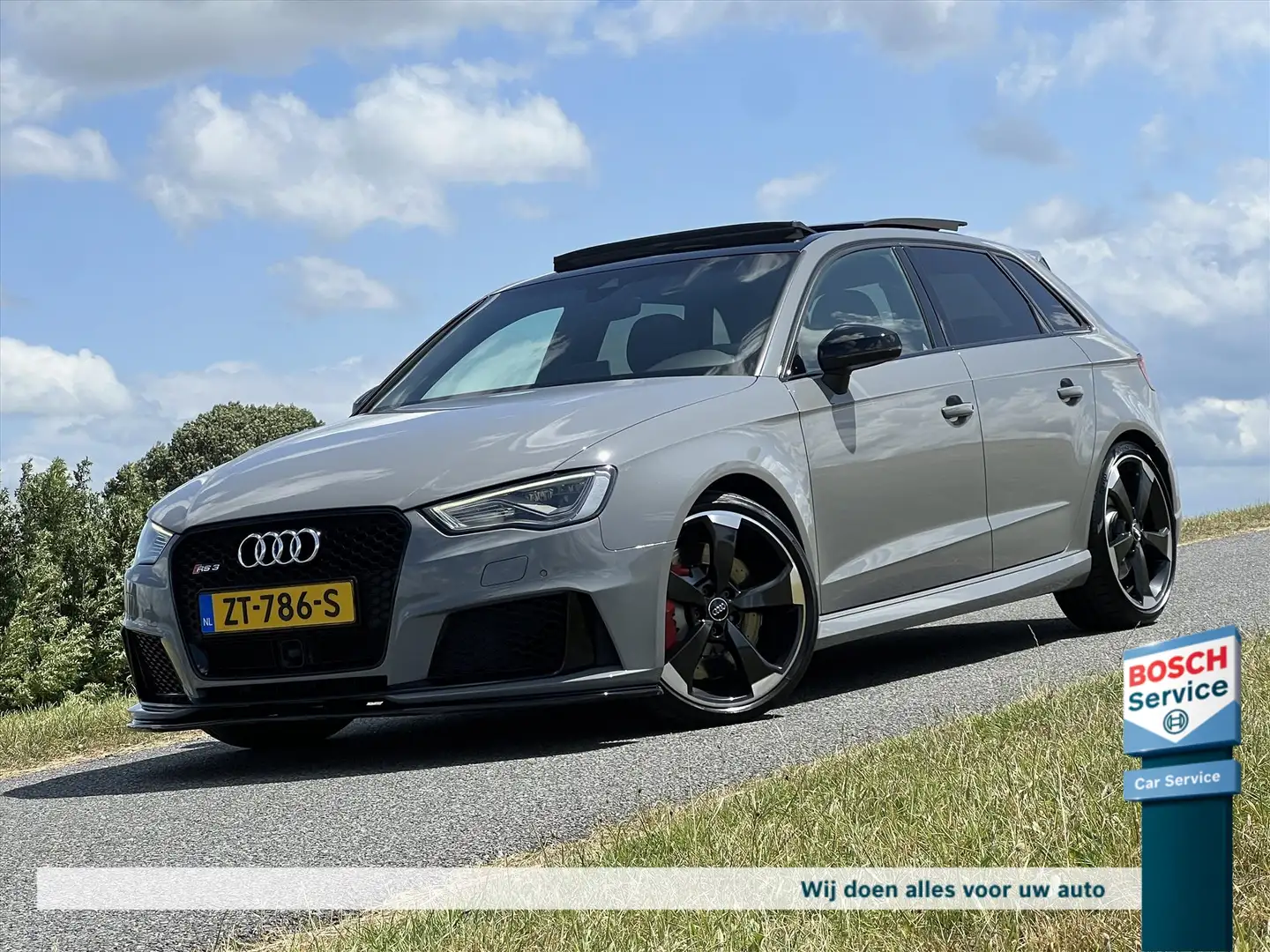 Audi RS3 2.5 TFSI 420PK Quattro / Pano / Milltek / Maxton / Gris - 1