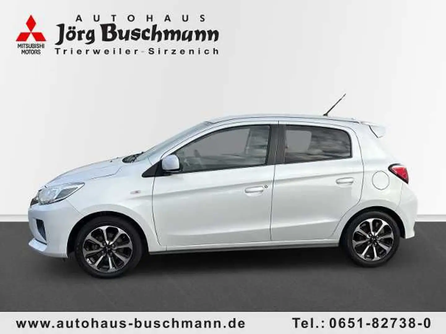 Mitsubishi Space Star 1,2 Intro Edition+, Klima,SHZ,ZV Wit - 2