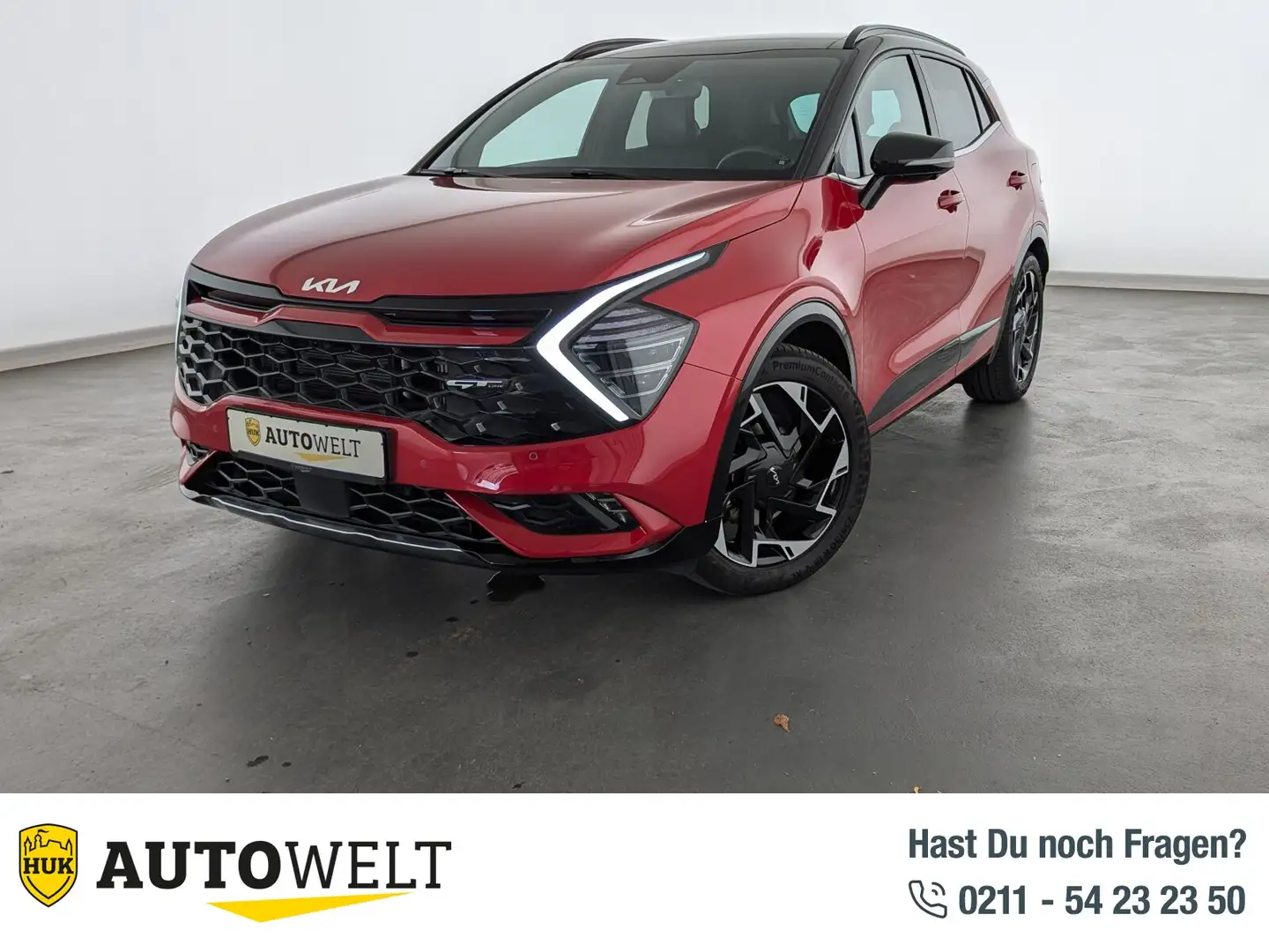 Kia Sportage Sportage 1.6 CRDi Mild Hyb. GT-Line 4WD LED+NAVI Rouge - 1