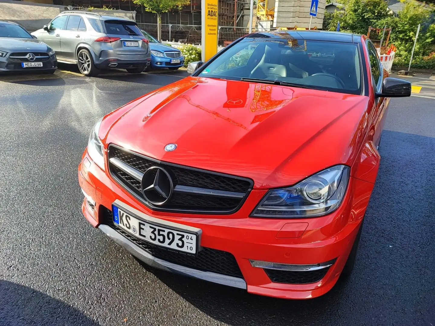 Mercedes-Benz C 63 AMG Coupe SPEEDSHIFT MCT Performance Package Red - 2