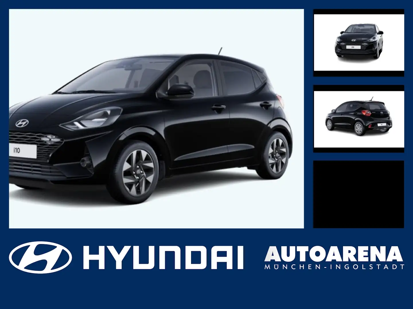 Hyundai i10 1.2 Trend Navi*Rückfahrkamera*Apple Carplay Zwart - 1