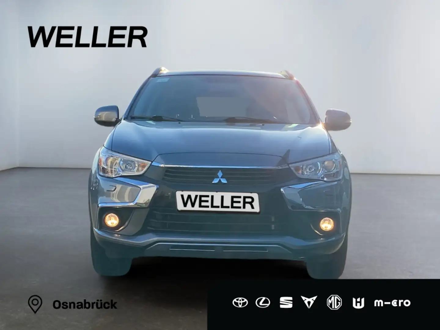 Mitsubishi ASX 1.6 2WD Top *Leder*Pano*Kamera*SHZ*SmartKey* Grijs - 2