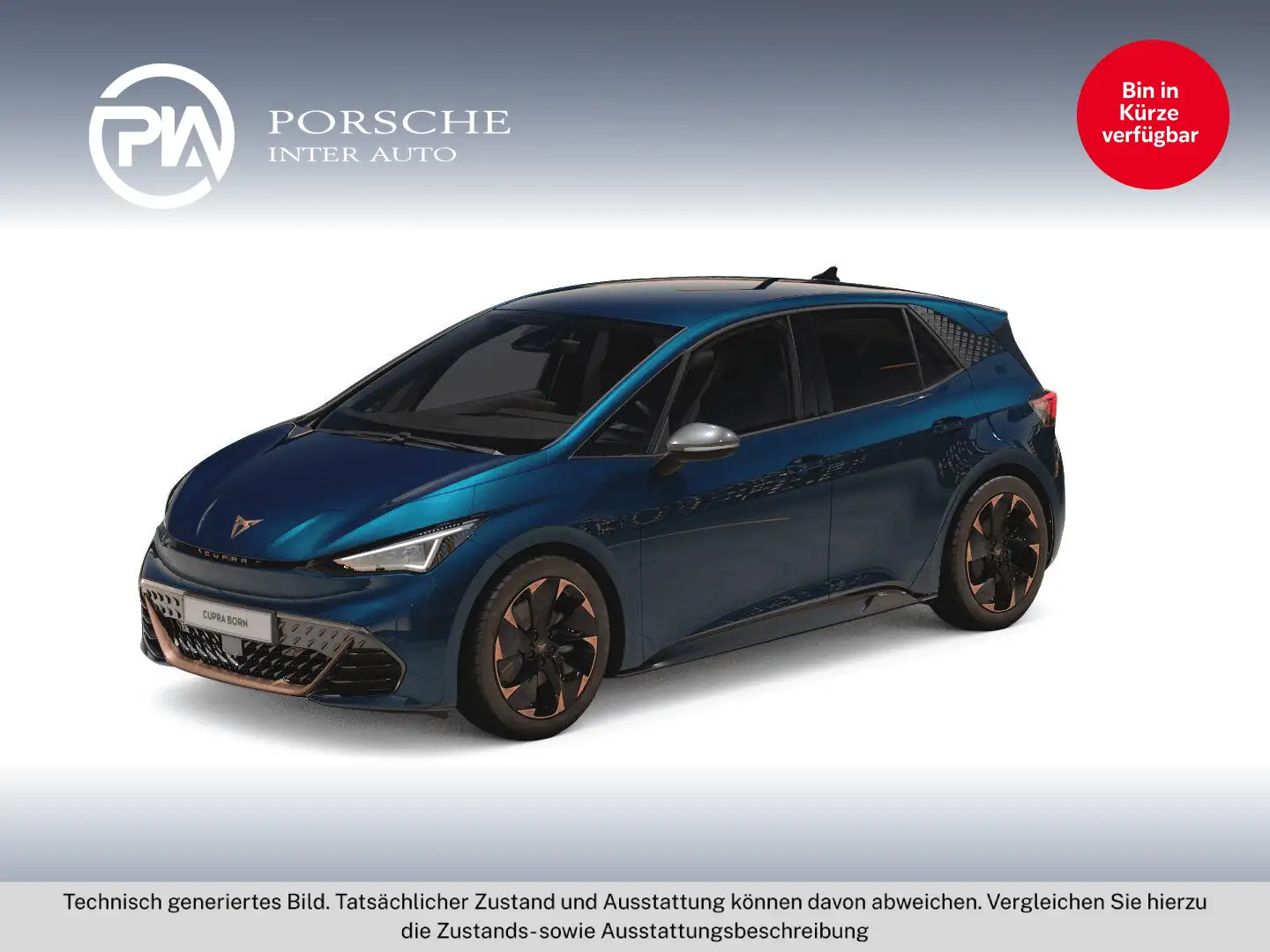 CUPRA Born Alpha 58 150kW/204PS Blau - 1