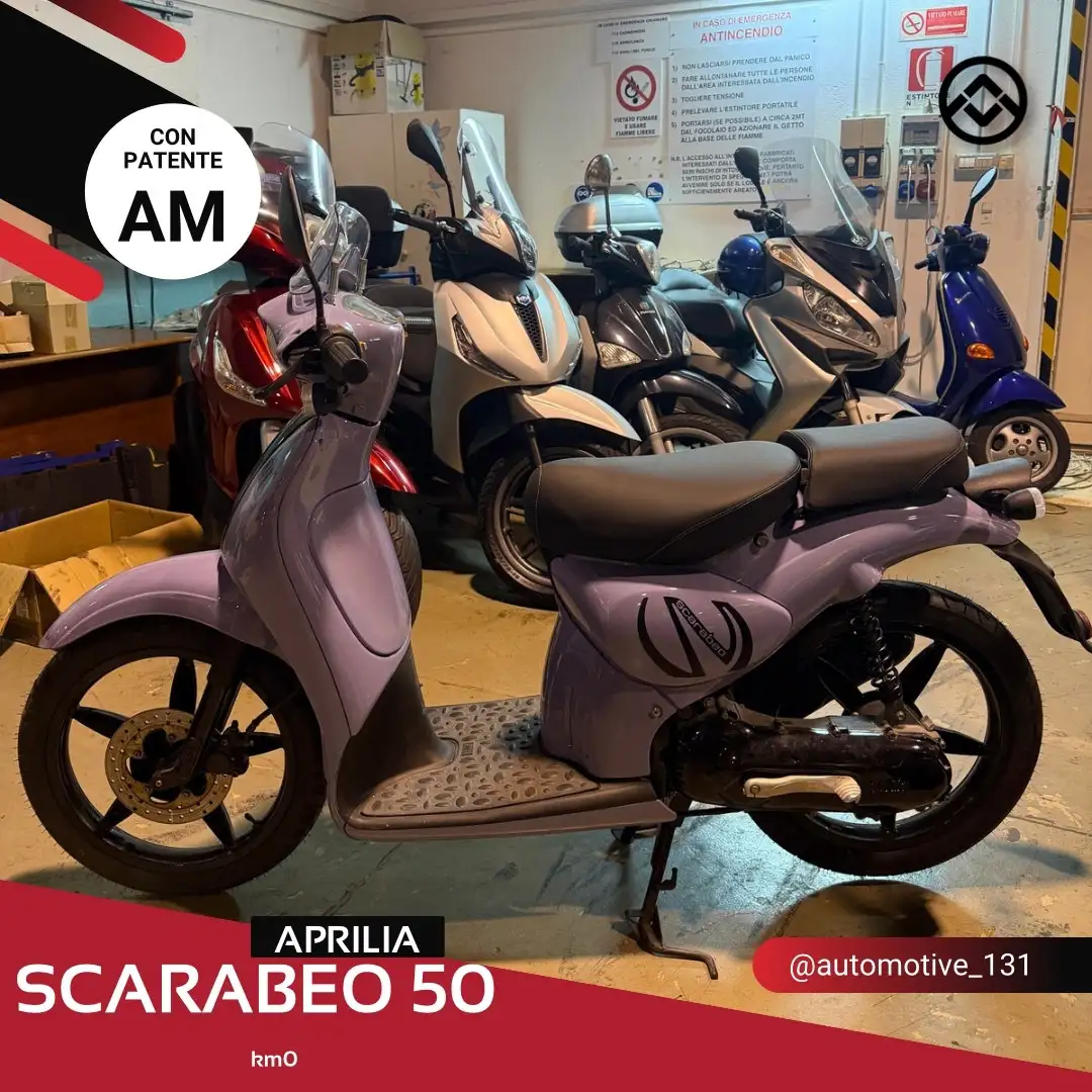 Aprilia Scarabeo Mauve - 1