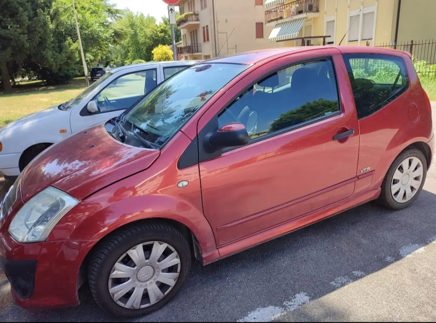 Citroen C2 VTR 1,4 Piros - 1