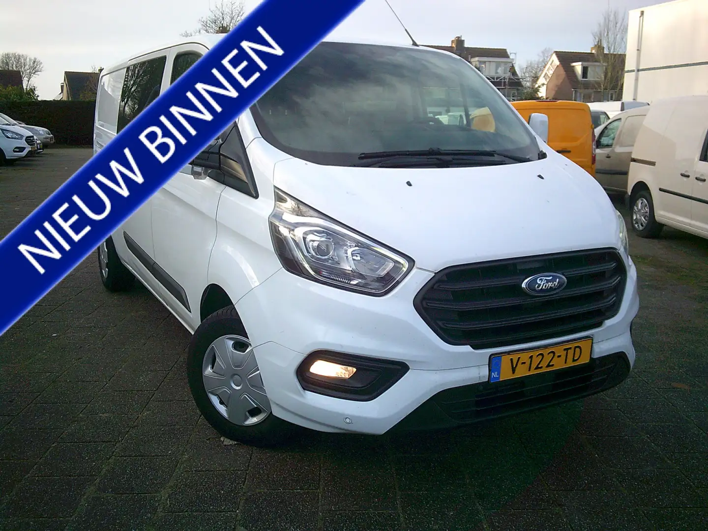 Ford Transit Custom 300 2.0 TDCI L2H1 Trend DC VOORZIEN VAN DUBB. CABI Blanc - 1