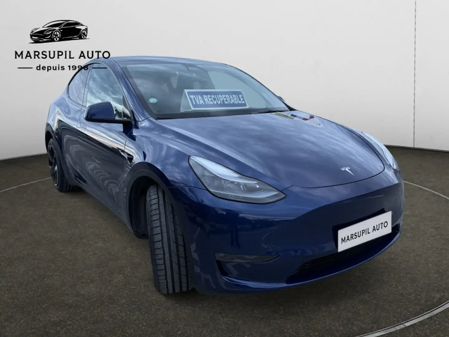 Tesla Model Y LONG RANGE AWD Bleu - 2
