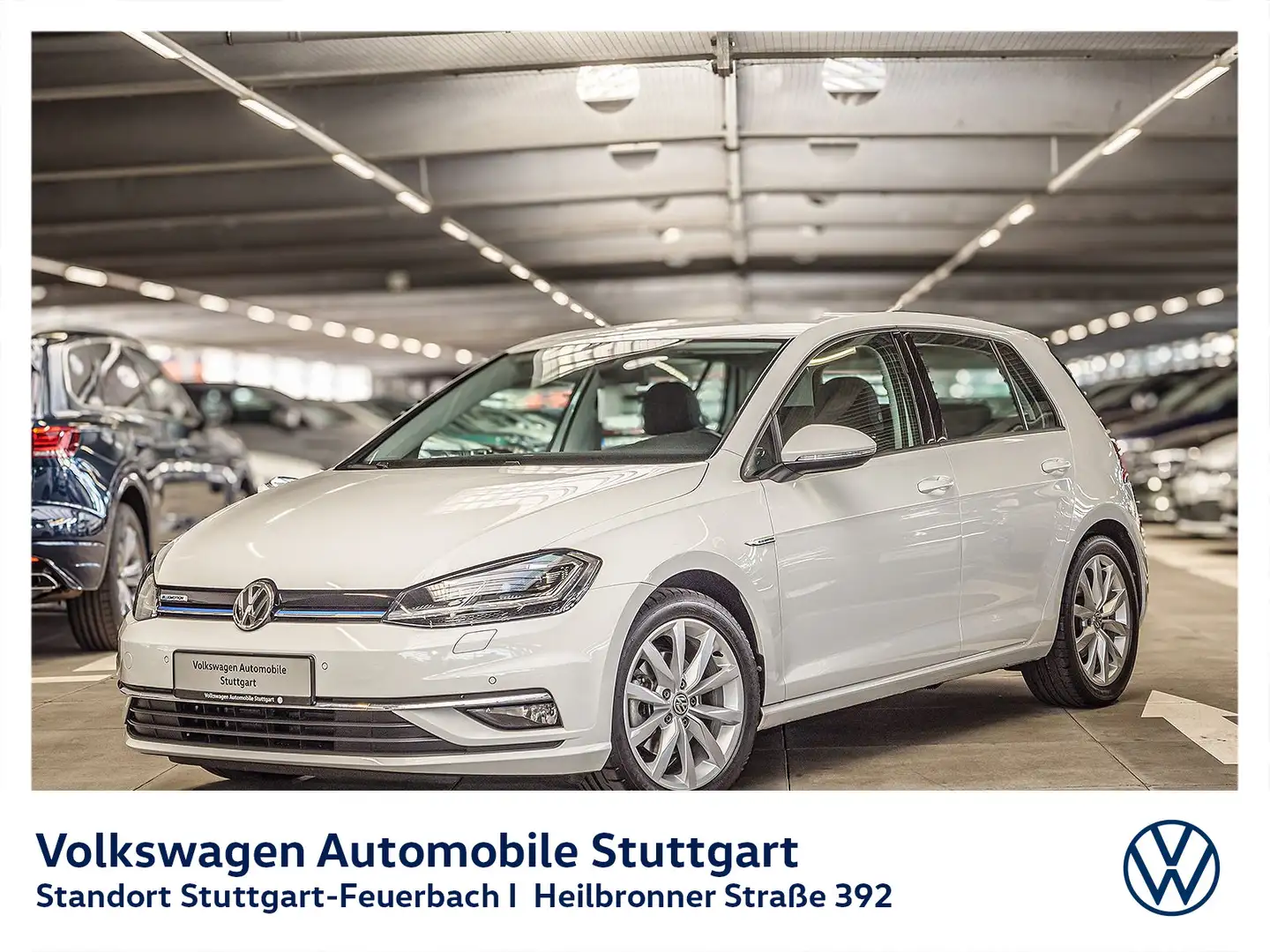 Volkswagen Golf VII 1.5 TSI Highline Navi LED Blanc - 2