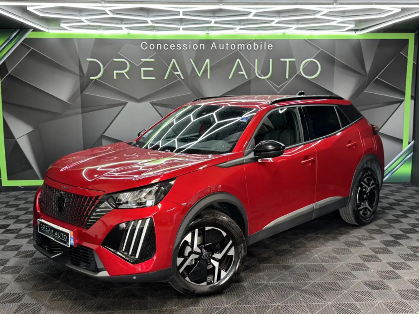 Peugeot 2008 1.2 PURETECH 130CH S\u0026S ALLURE PACK EAT8 Rouge - 1