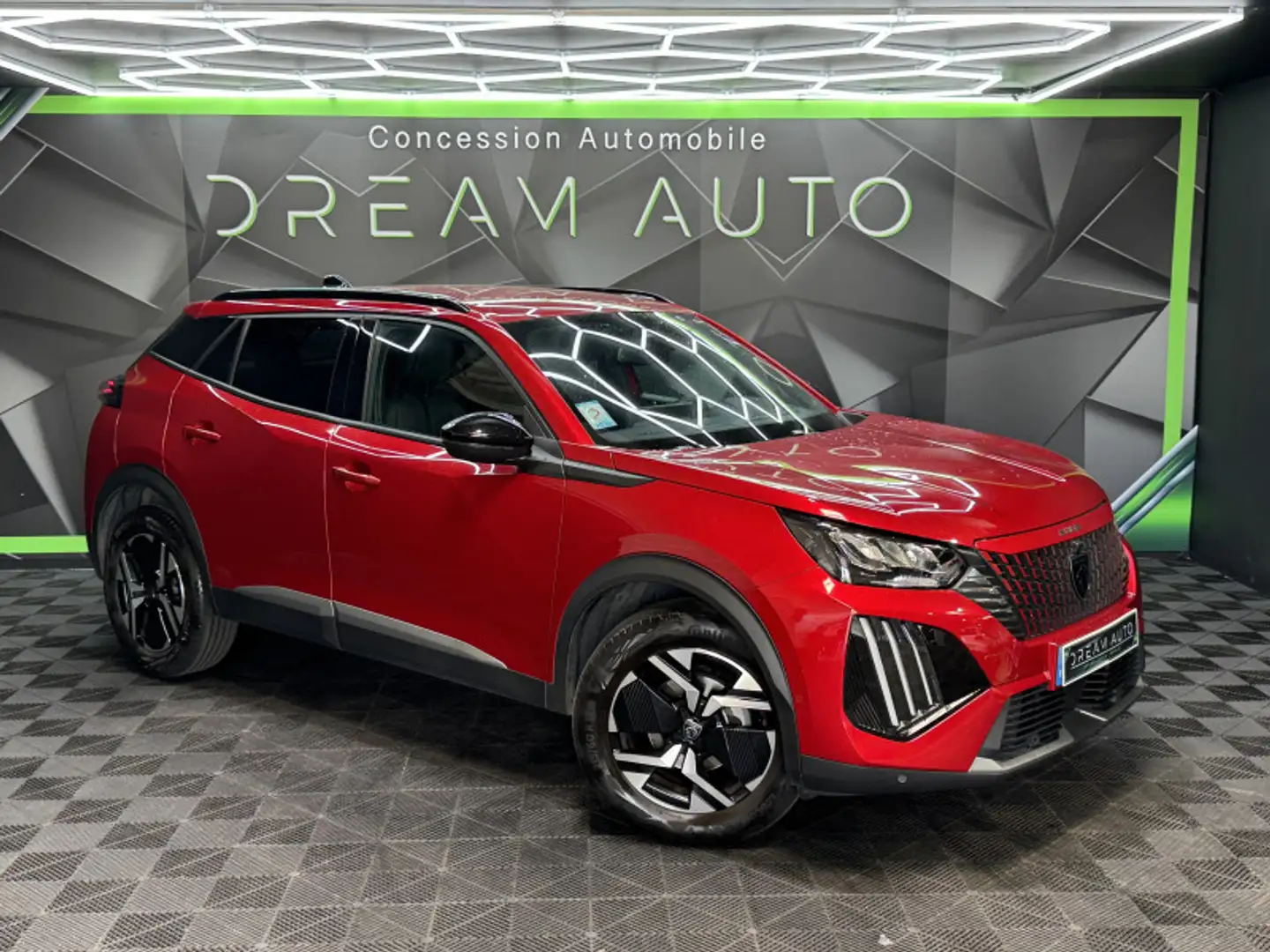 Peugeot 2008 1.2 PURETECH 130CH S\u0026S ALLURE PACK EAT8 Rouge - 2