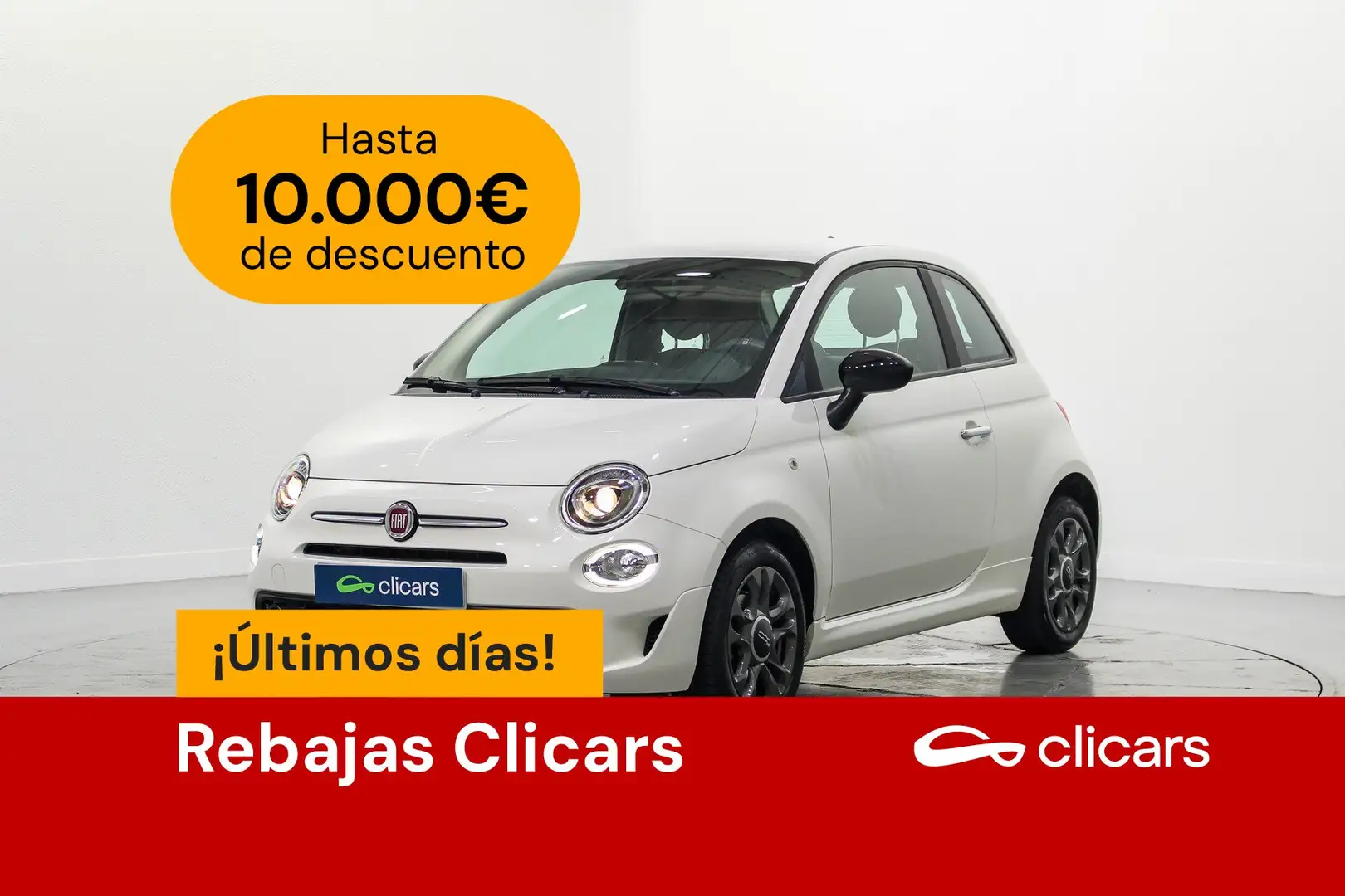 Fiat 500 1.0 Hybrid Connect 52kW Blanco - 1