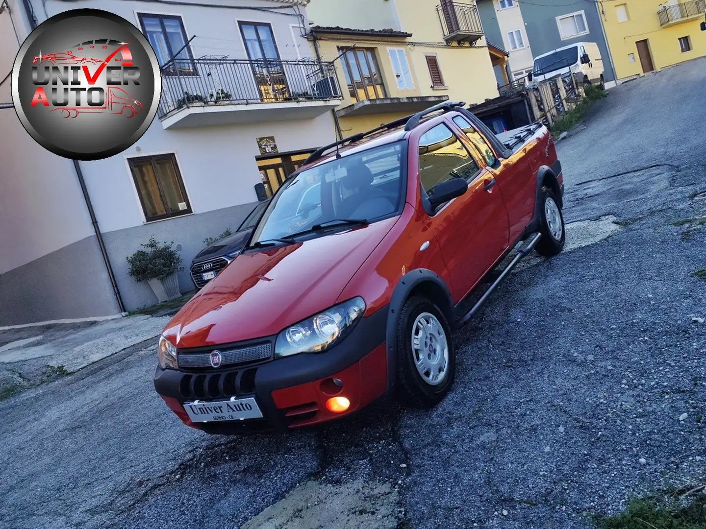 Fiat Strada 1.3 Mjt 85cv Adventure-Unicoproprietario..!! Rosso - 2