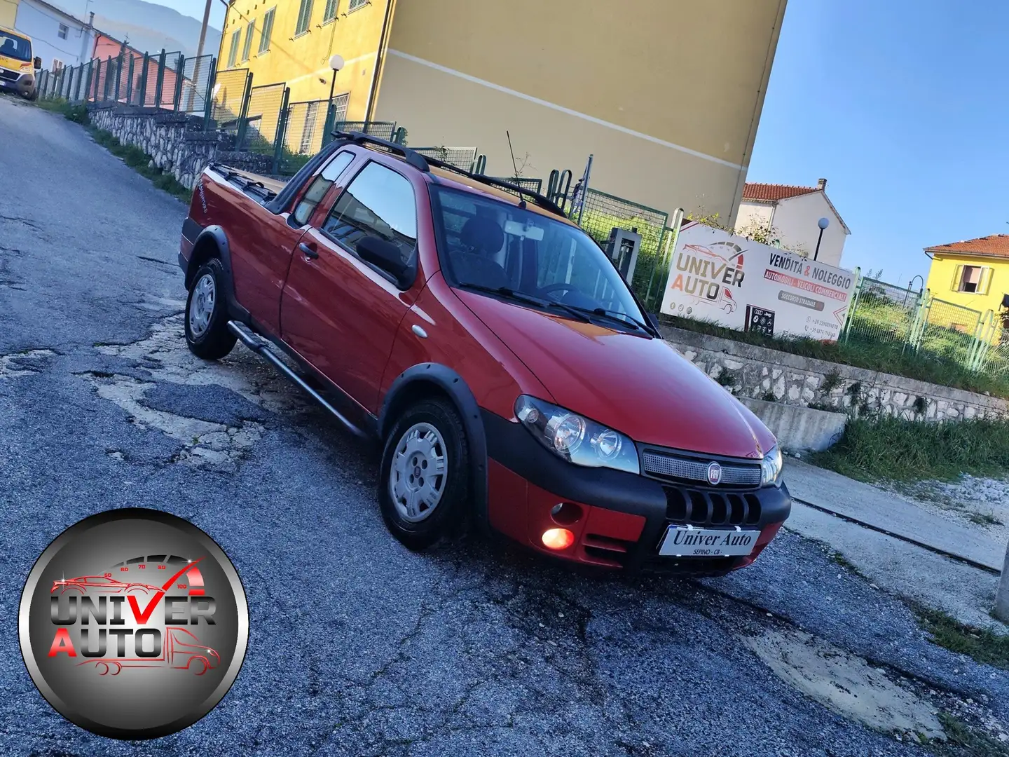 Fiat Strada 1.3 Mjt 85cv Adventure-Unicoproprietario..!! Rosso - 1