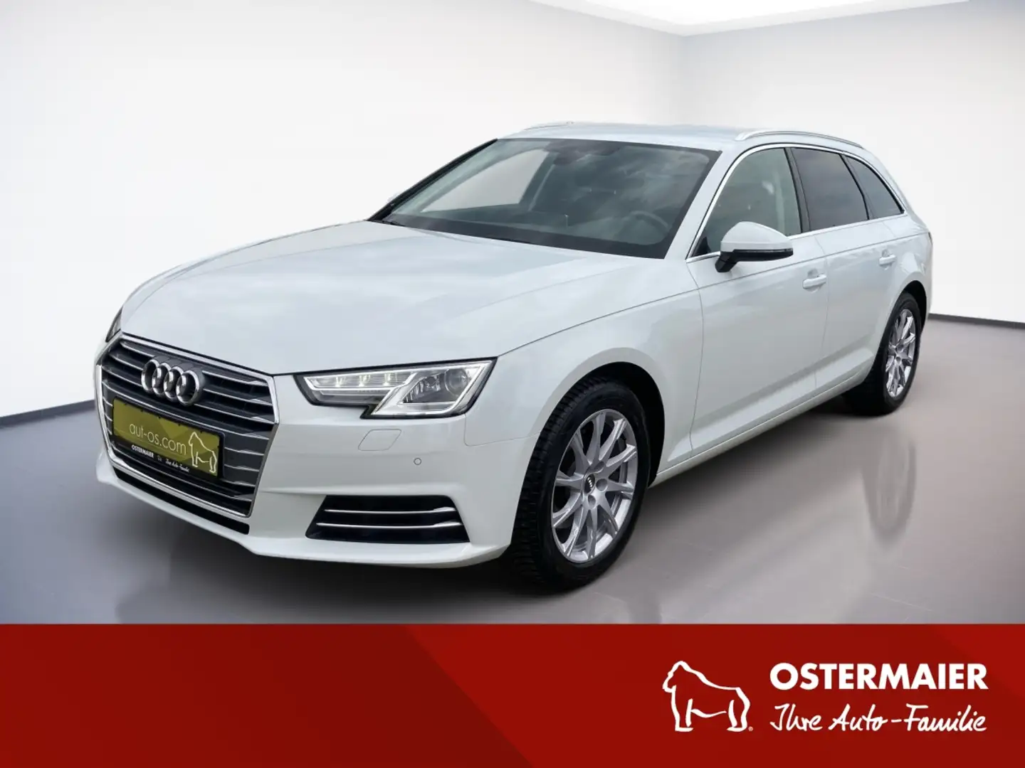 Audi A4 Avant SPORT 2.0TDI 150PS.STRONIC.XENON.NAVI.AC-AUT Blanco - 1