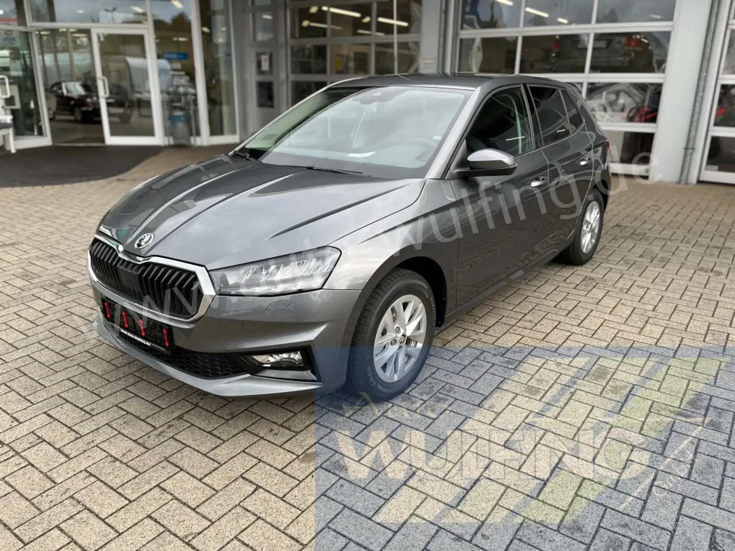 Skoda Fabia 1.0TSI DSG-115 Top-Selection ACC LED-SW Gris - 1