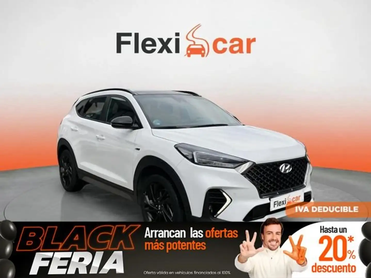 Hyundai TUCSON 1.6 CRDI 100kW (136CV) 48V N-Line 4X2 Blanc - 1