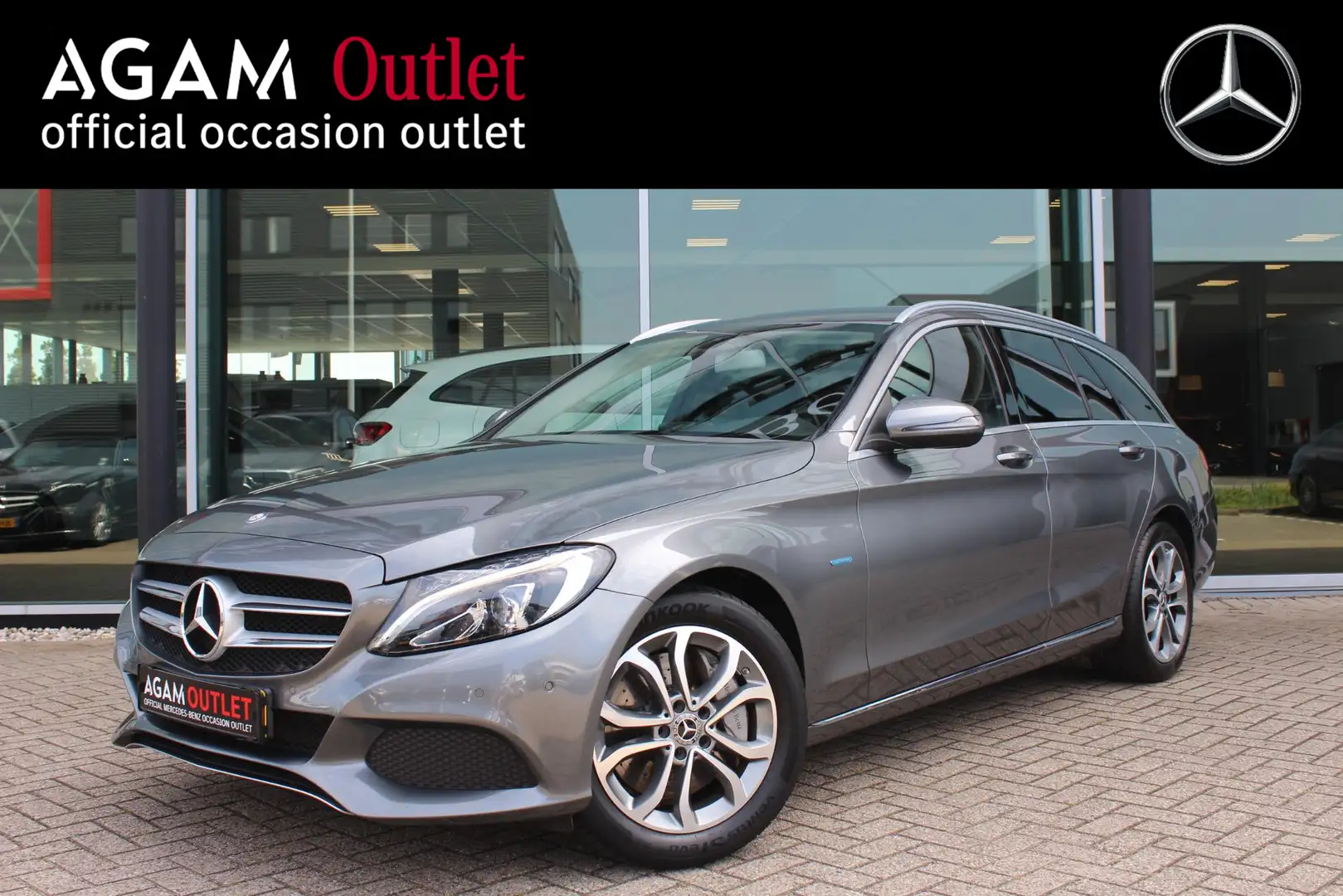 Mercedes-Benz C 350 Estate e Lease Edition Gris - 1