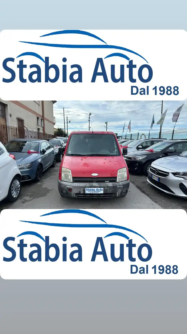 Ford Transit Connect 200S 1.8 TDCi cat PC-TN Roşu - 1