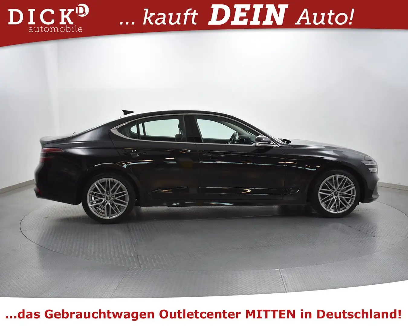 Genesis G70 2.0 T-GDI Premi NAV+KAM+KEY+ACC+LEDER+TEM+18 Schwarz - 2