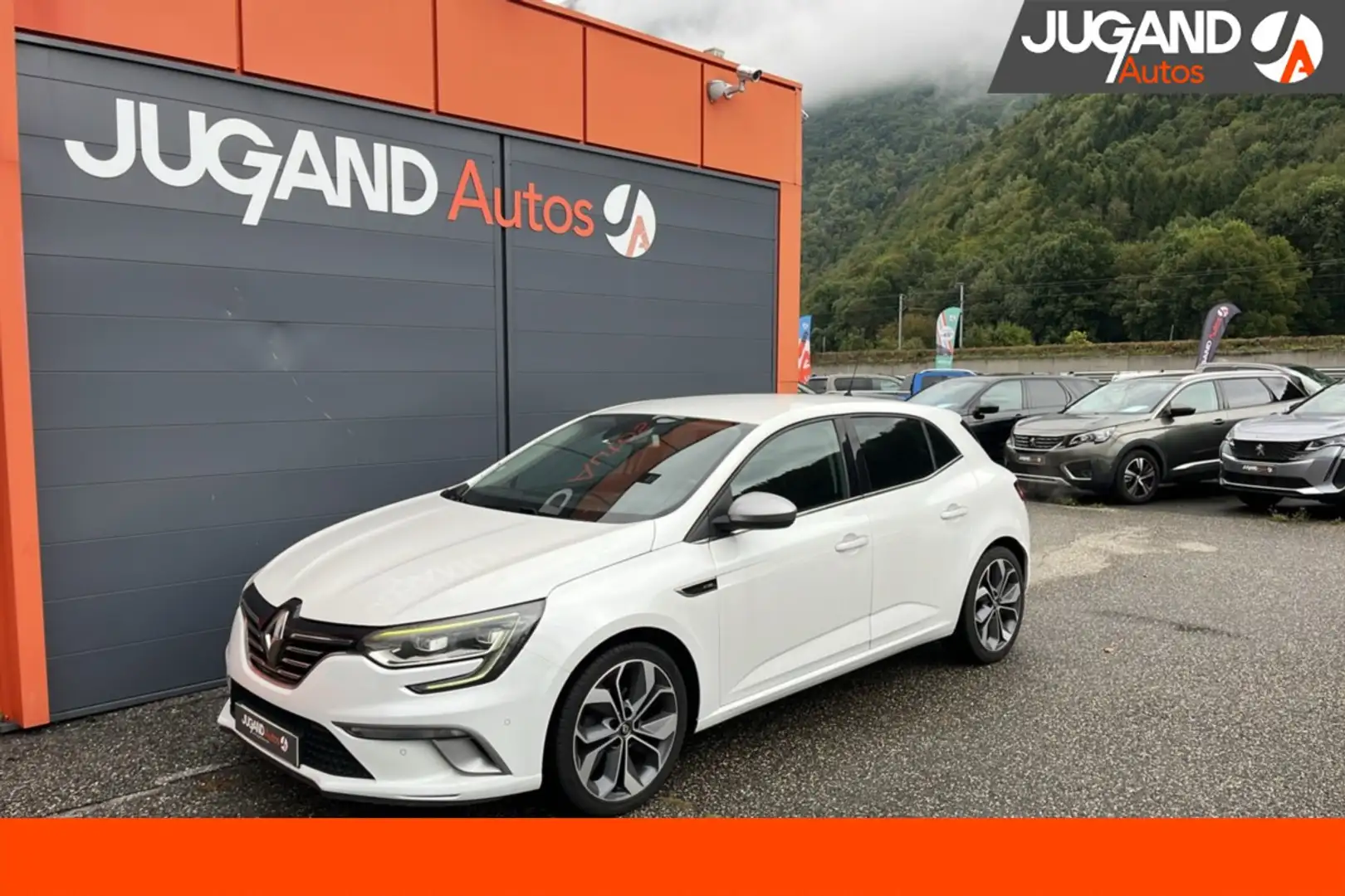 Renault Megane TCE 130 GT-LINE BLANC NACRE Blanc - 1