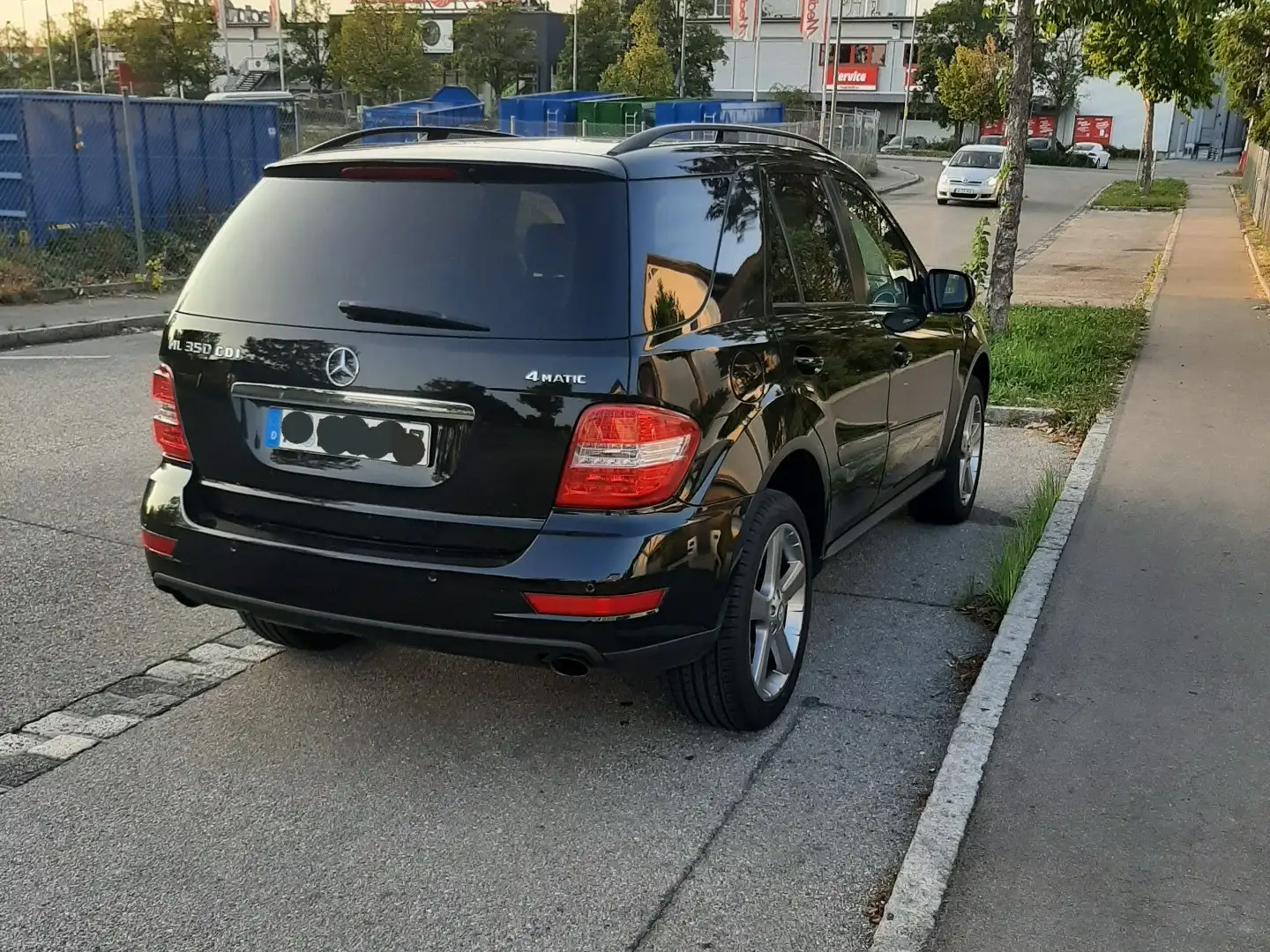 Mercedes-Benz ML 350 CDI 4Matic 7G-TRONIC DPF Noir - 2