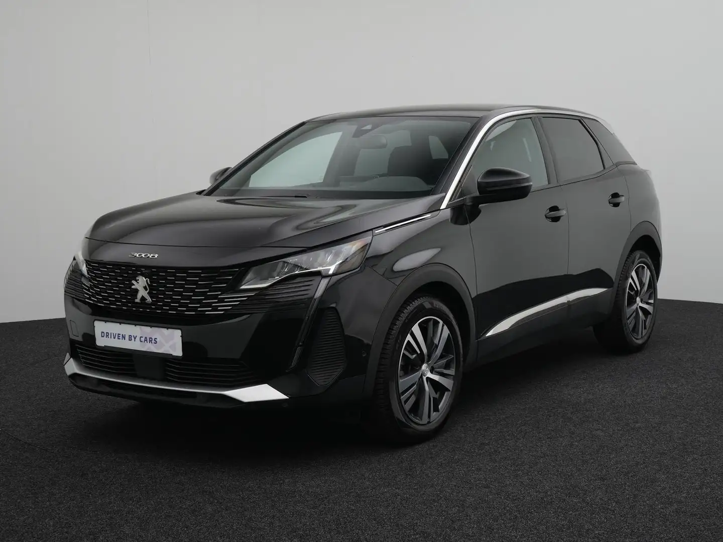 Peugeot 3008 Allure Pack,LED,TEMPO,APP,180°,DIGI,KAM,SHZ Negro - 2