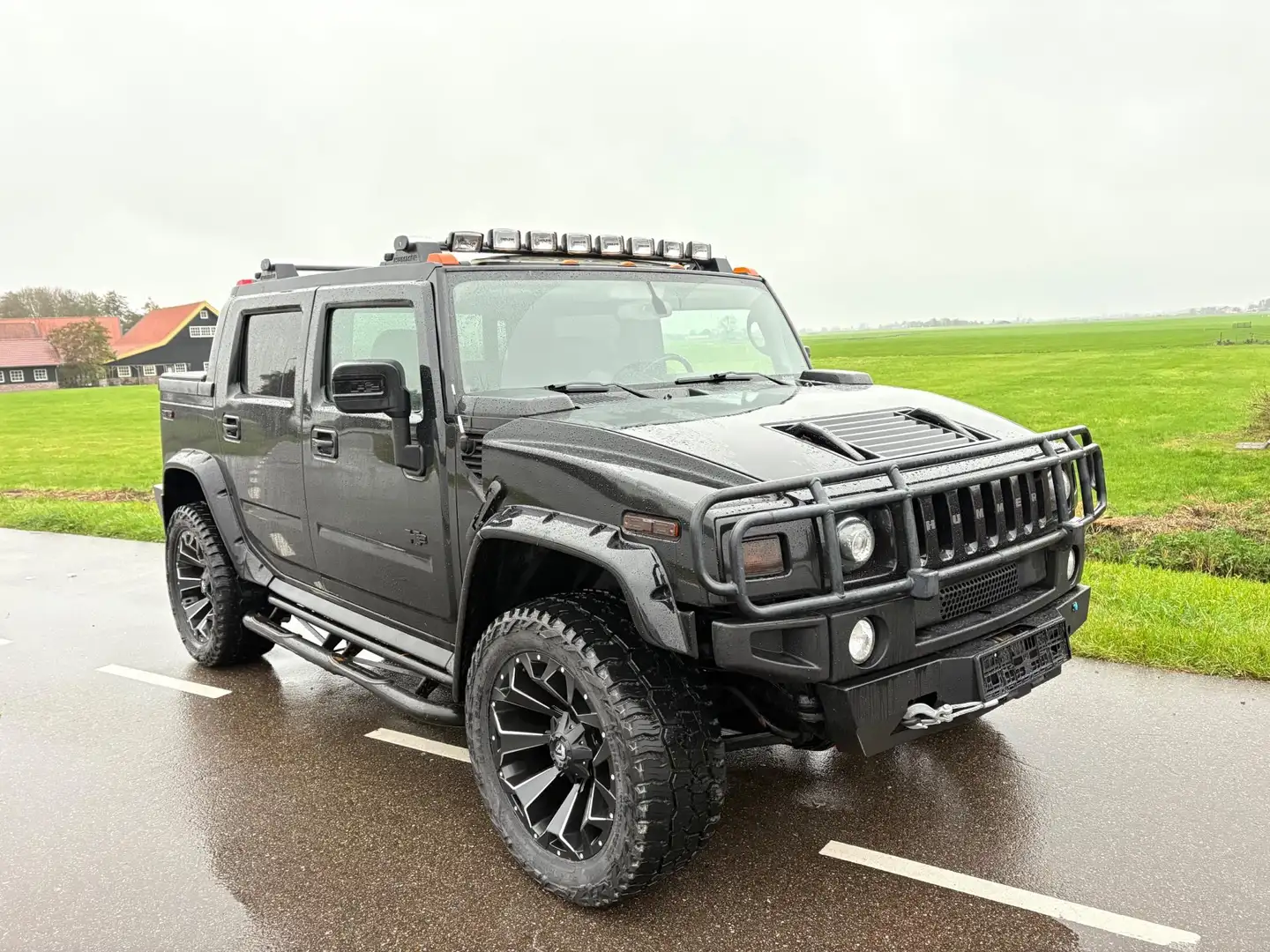 HUMMER H2 6.0 V8 SUT Special Edition Black Ops Negro - 2