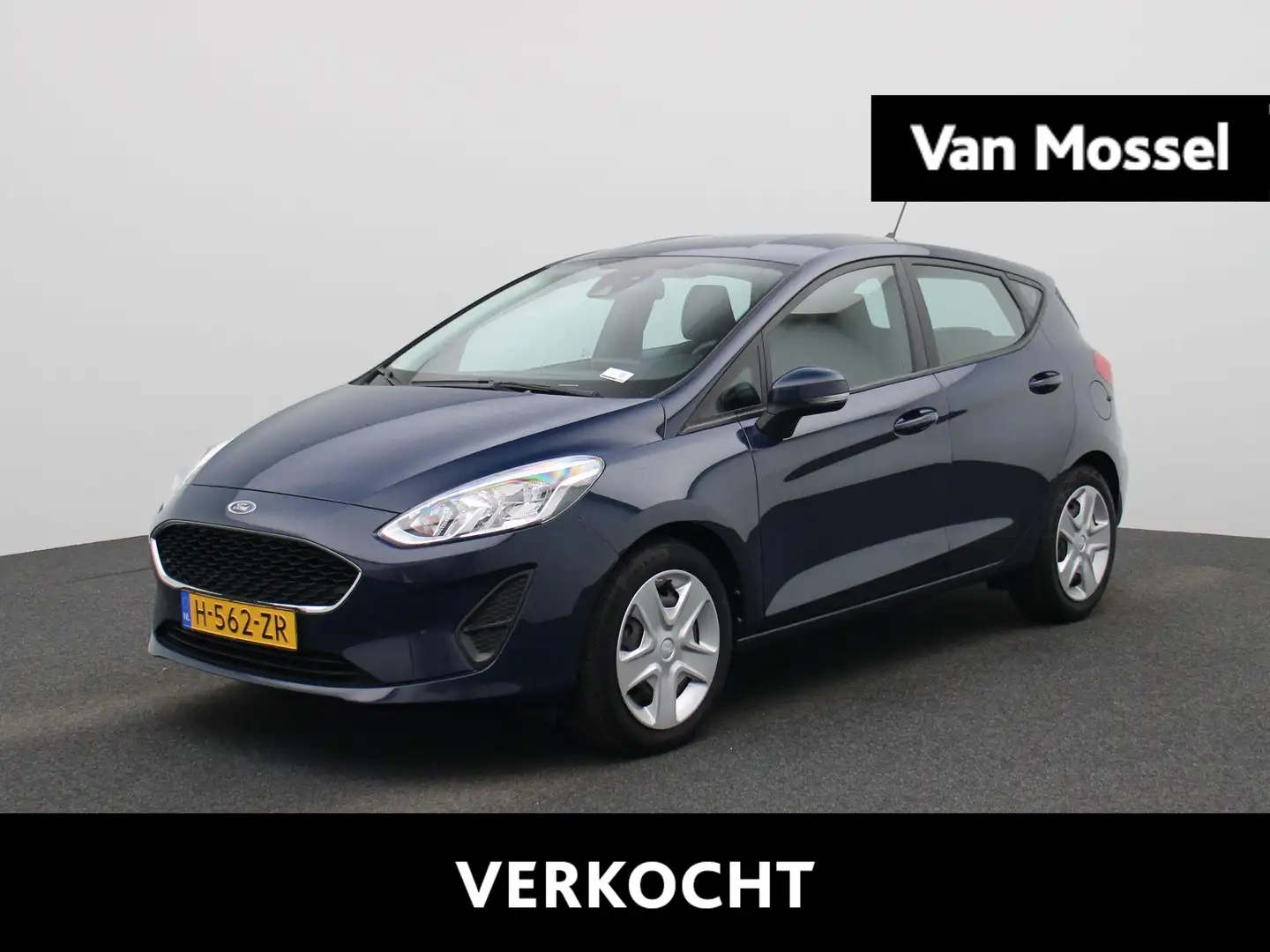 Ford Fiesta 1.0 EcoBoost Connected Carplay / cruisecontrole Azul - 1