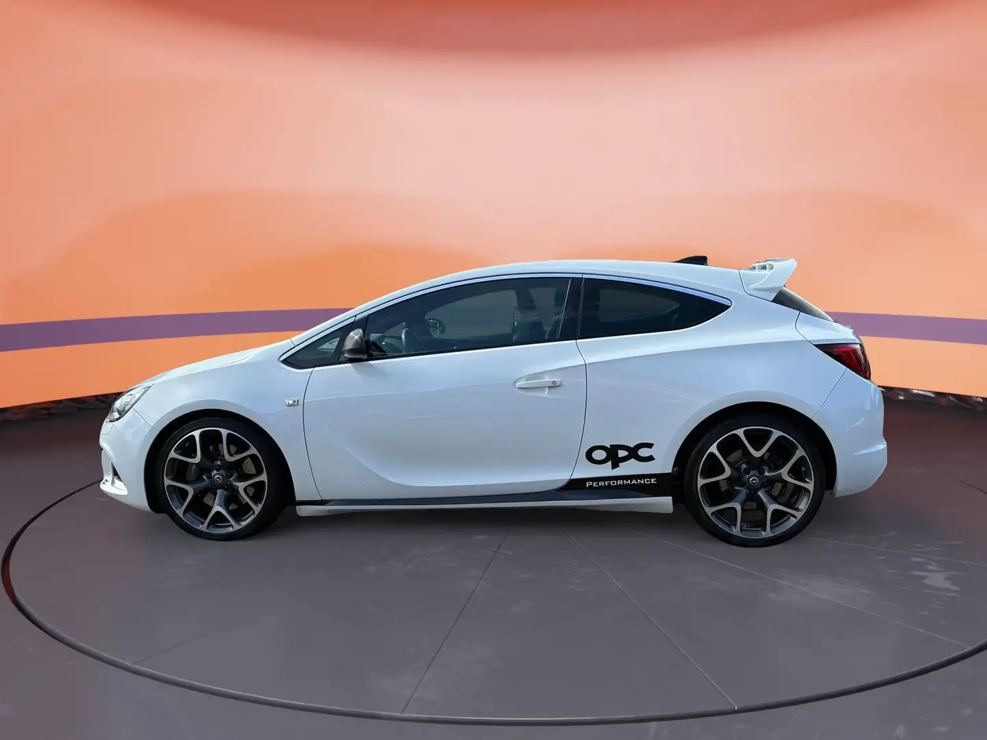 Opel Astra OPC Weiß - 2