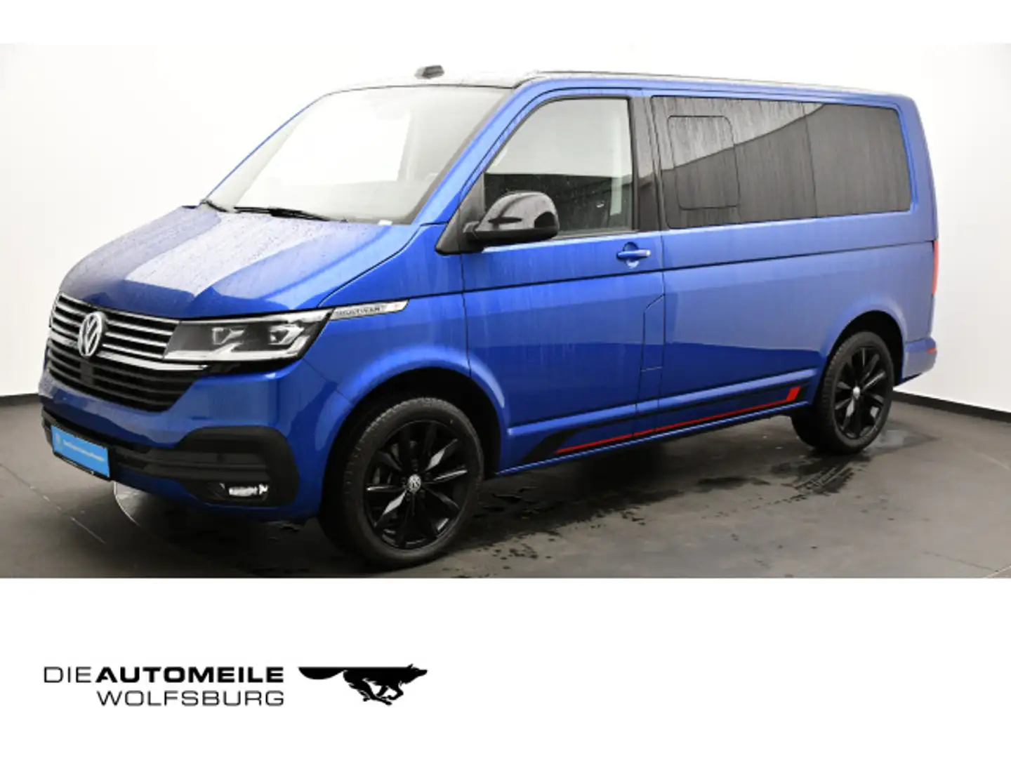 Volkswagen T6.1 Multivan 2.0 TDI DSG Edition LED,AHK,Discov Modrá - 1