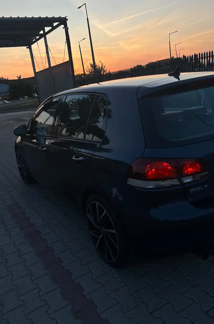 Volkswagen Golf Golf VI 2.0 TDI DSG Highline Blau - 2