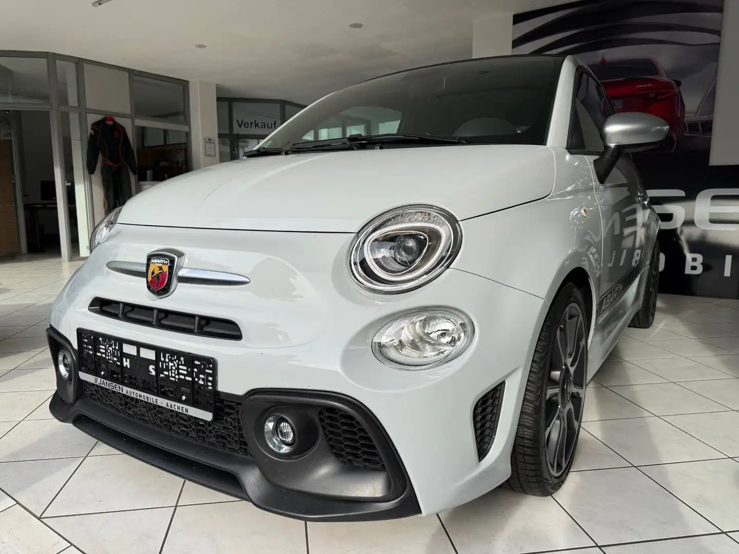 Abarth 500 Cabrio 1.4 T-Jet 595 C Gris - 2
