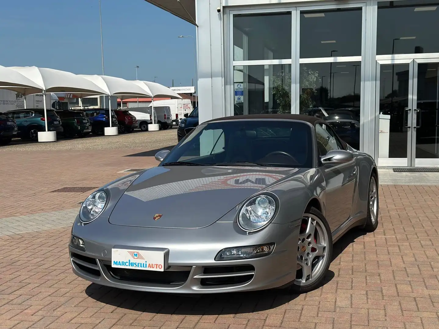 Porsche 911 Cabrio 3.8 Carrera 4S Argento - 1
