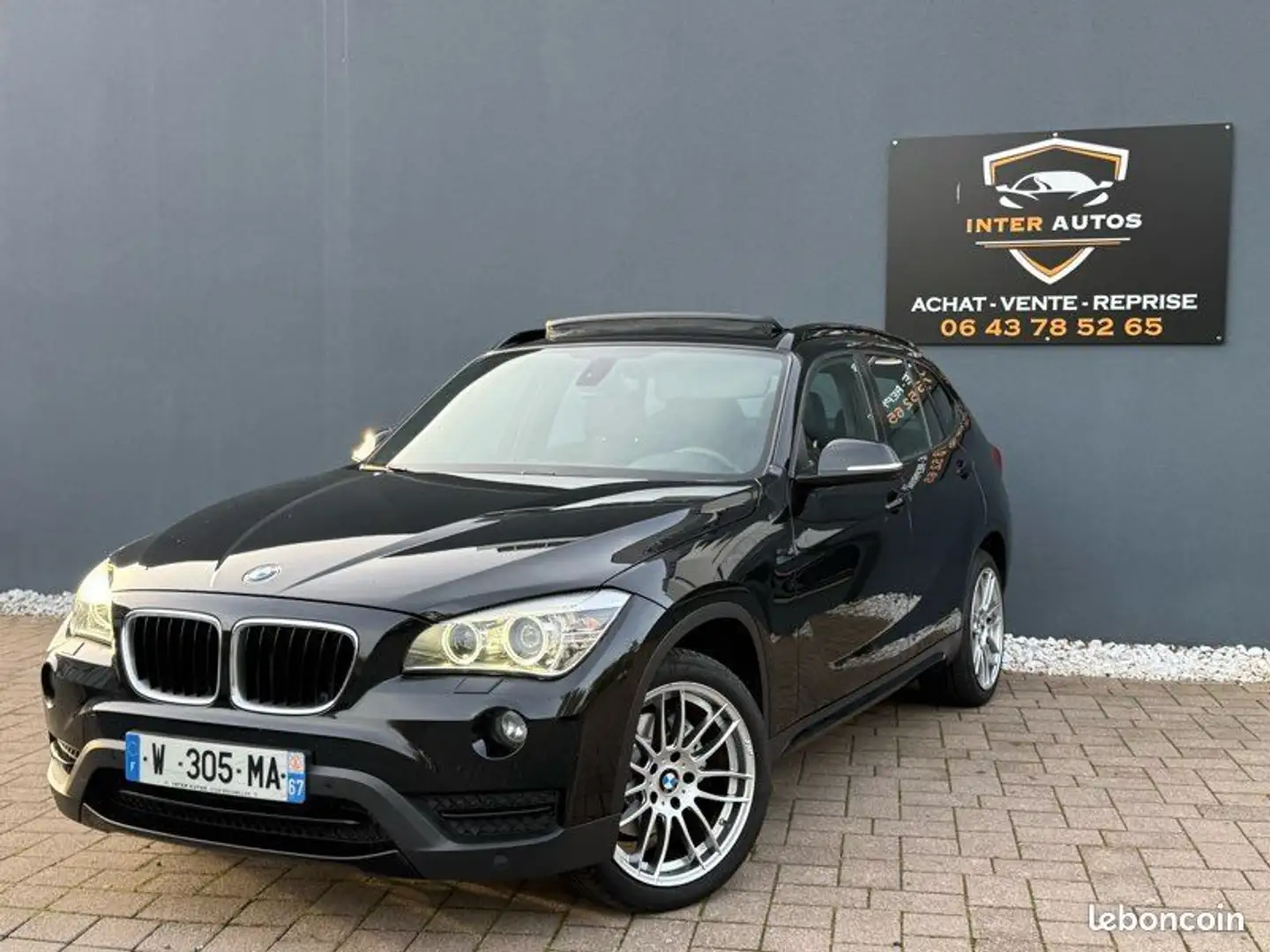 BMW X1 20D Sport XDrive 184ch automatiques Nero - 2