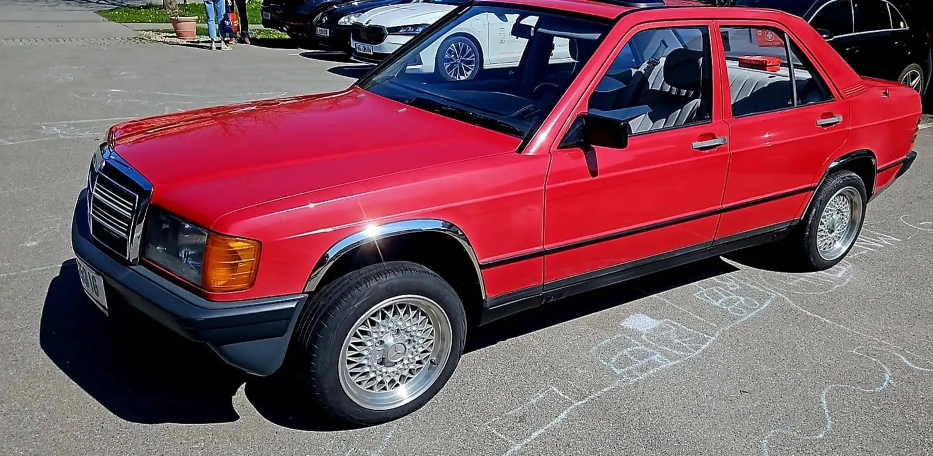 Mercedes-Benz 190 190 E 2,0 Rot - 2