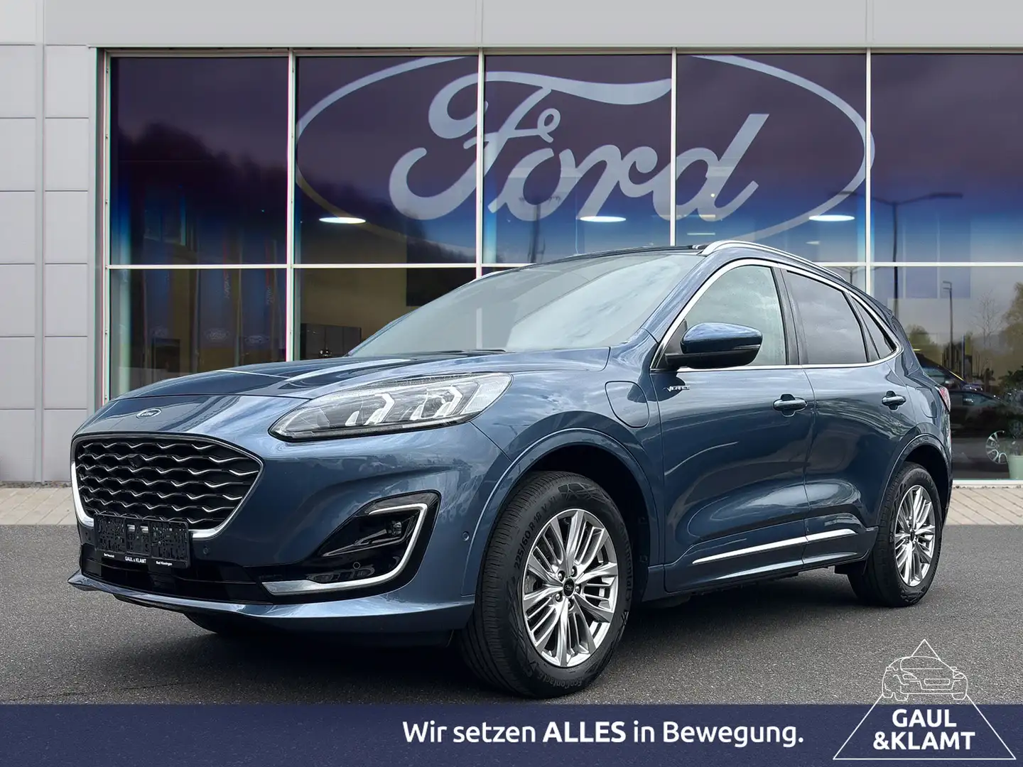 Ford Kuga 2,5 PHEV  Vignale #Navi #Winterpaket #Leder Bleu - 1