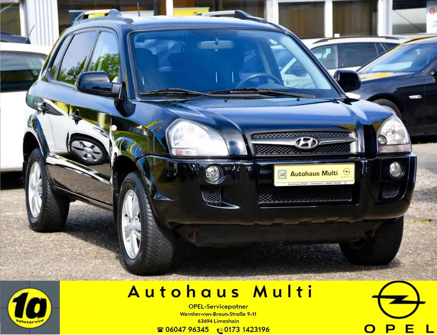 Hyundai TUCSON 2.0 GLS Klima AHK Bluetooth Negro - 1