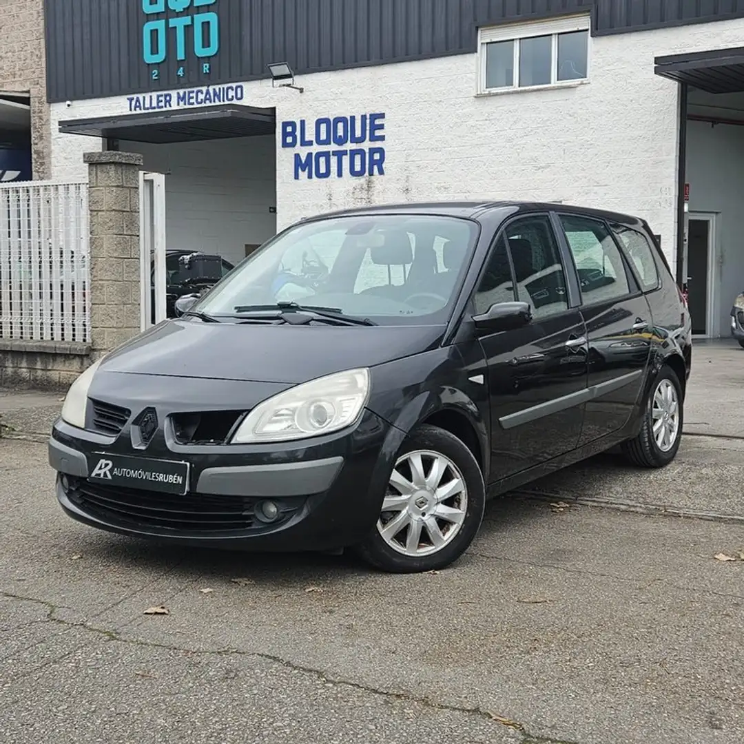 Renault Scenic Dynamique 7 plazas 1.9dCi Auto Zwart - 2