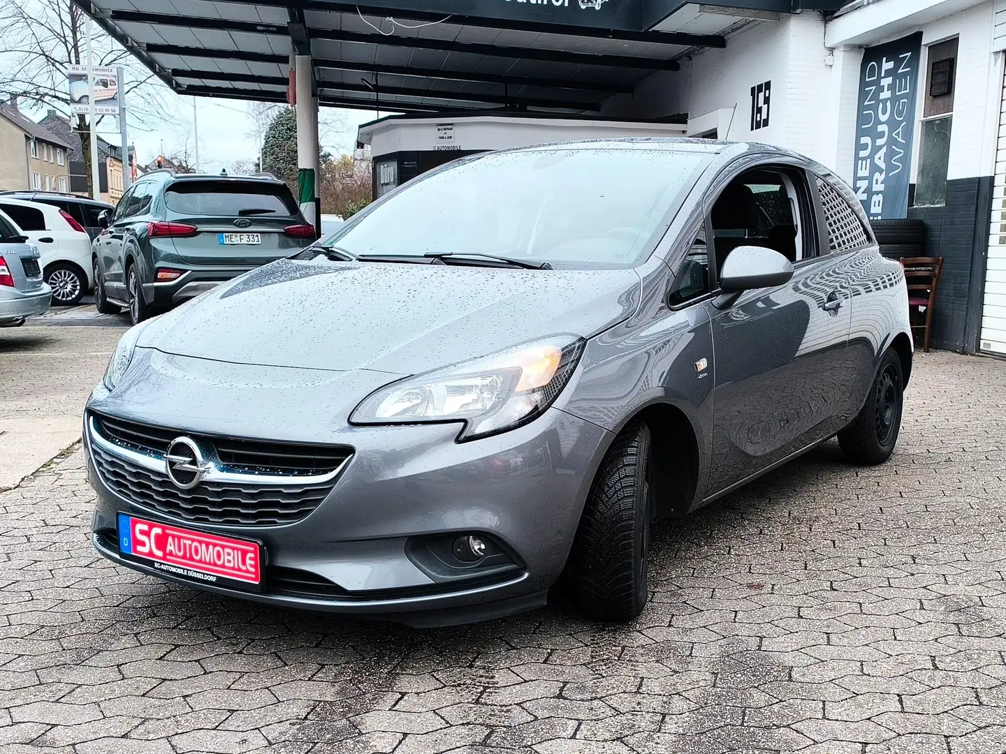 Opel Corsa Drive*1.4 Prins LPG*Klima*ZV*TÜV*LenkradHz* Grau - 2