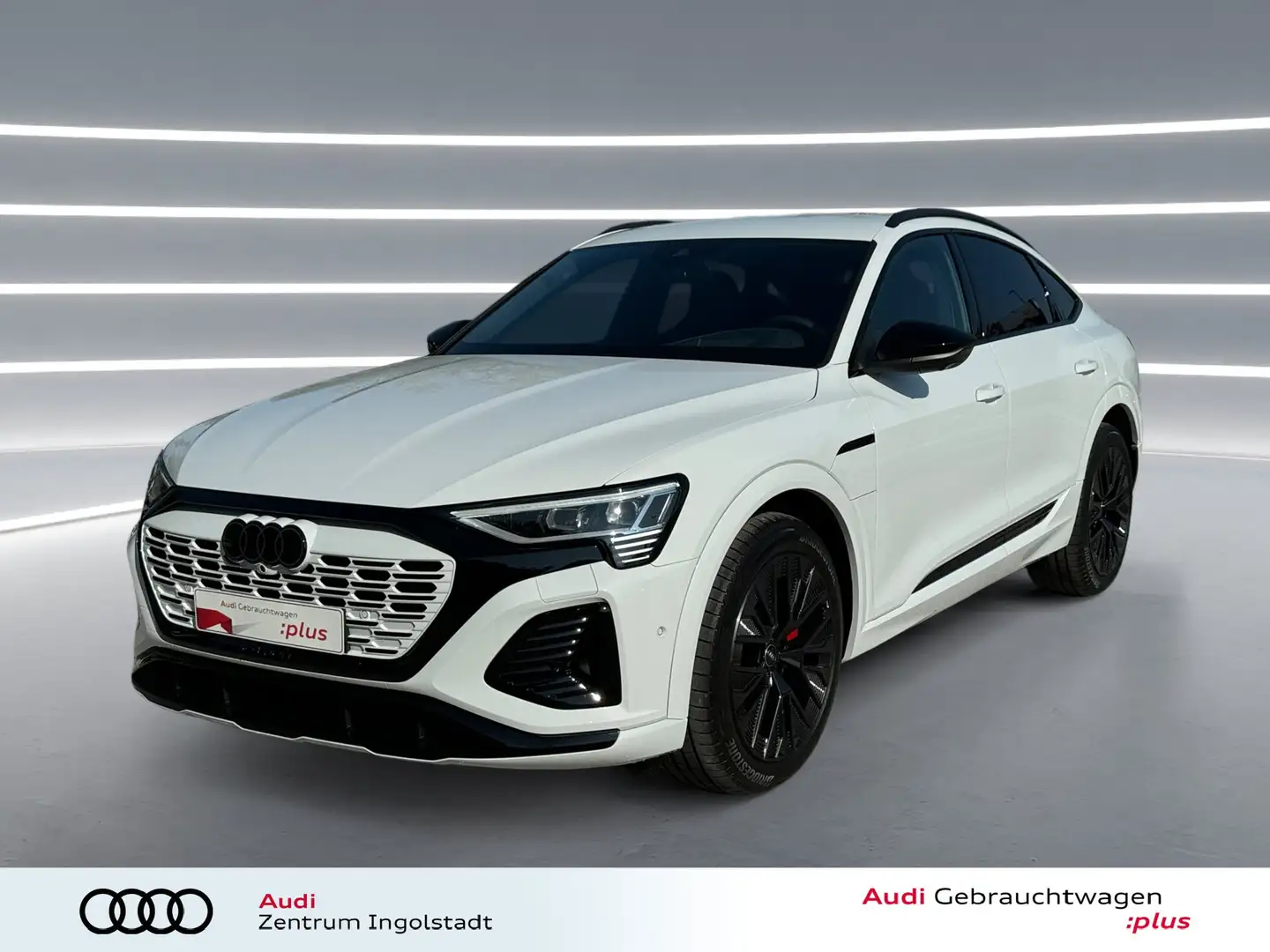 Audi Q8 e-tron Sportback 55 qu 2x S line MATRIX 21" Weiß - 2