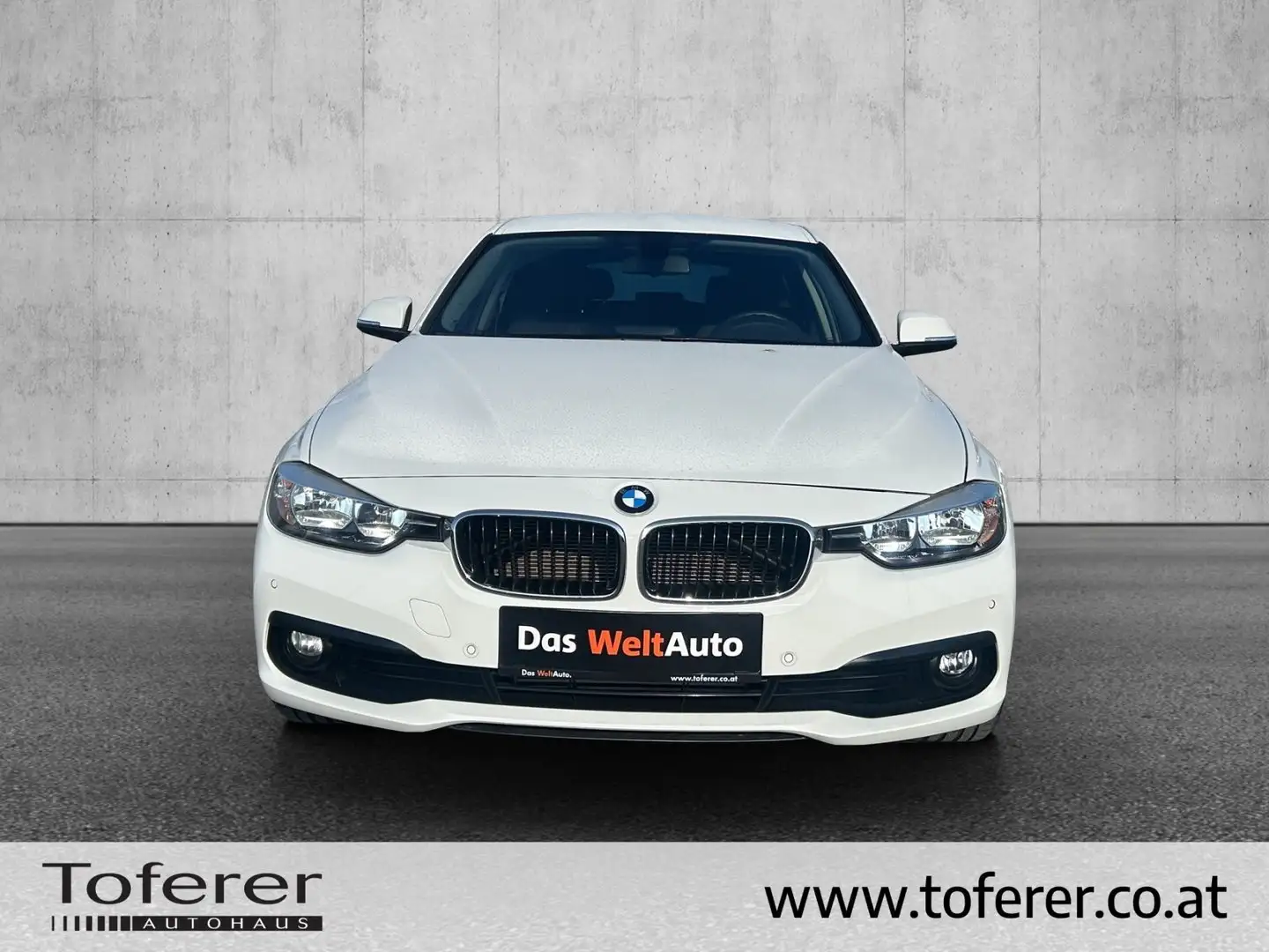 BMW 318 BMW 318d Touring Weiß - 2