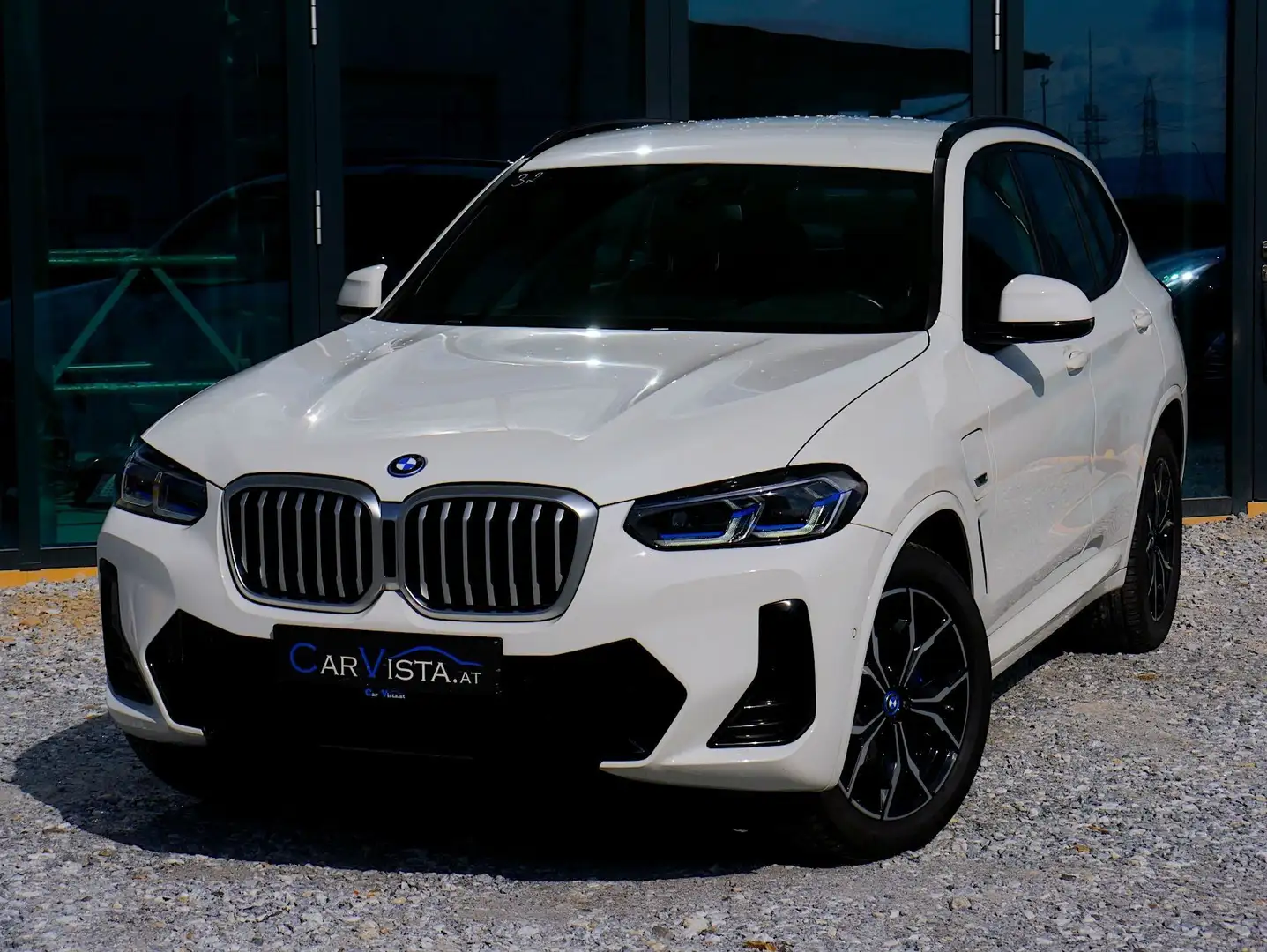 BMW X3 xDrive 30e M-Sport Weiß - 2