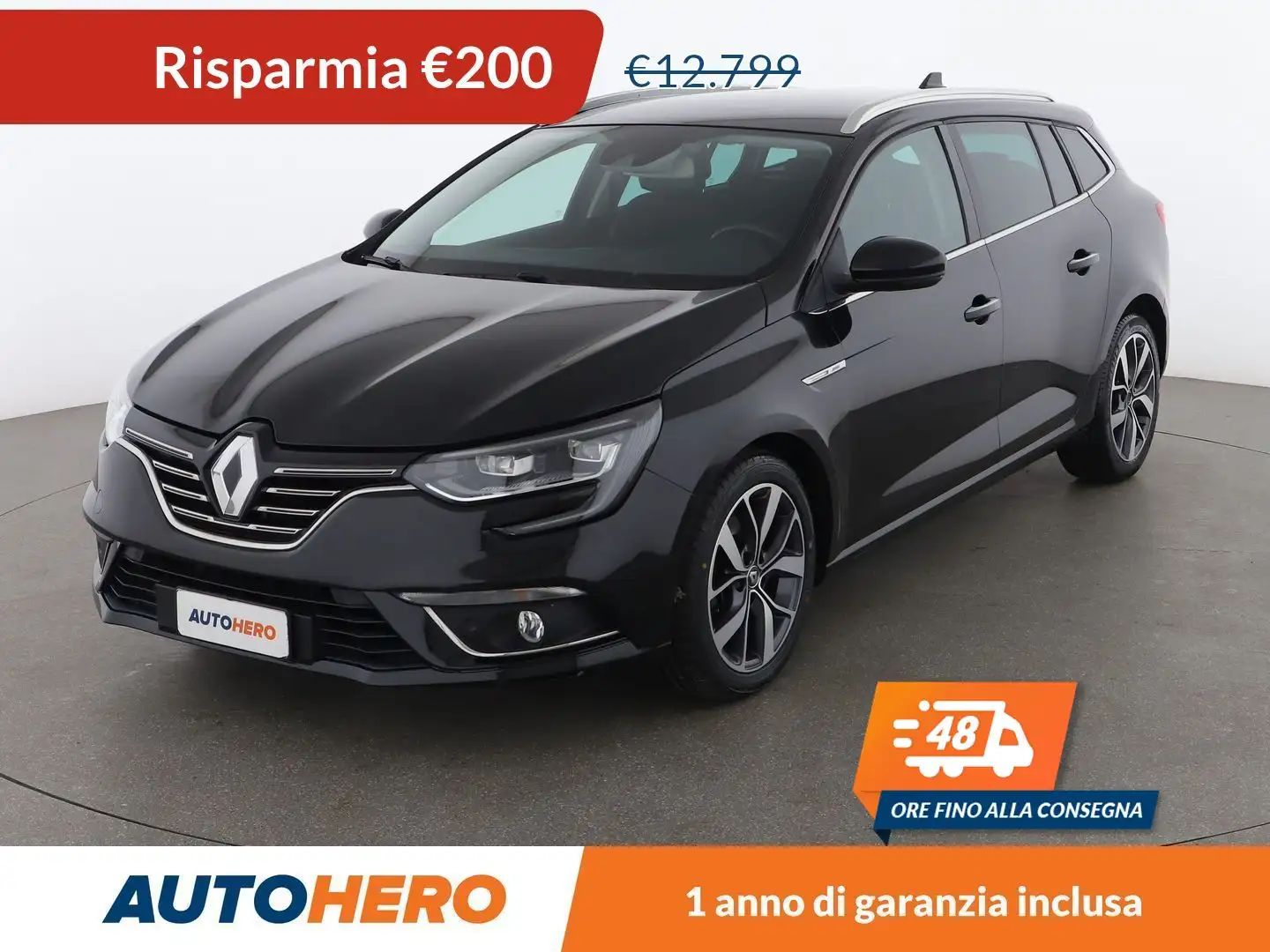 Renault Megane 1.6 dCi Energy BOSE-Edition 130 CV Nero - 1