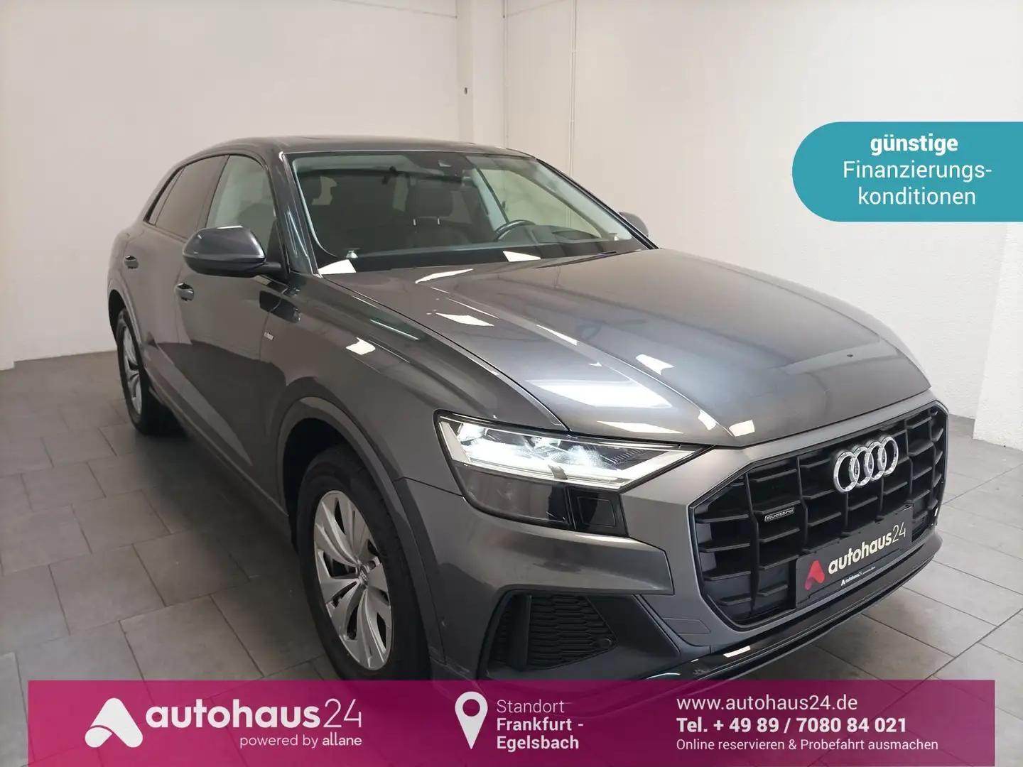Audi Q8 50 3.0 TDI quattro Navi|Pano|V. Cockpit|B&O Grau - 1