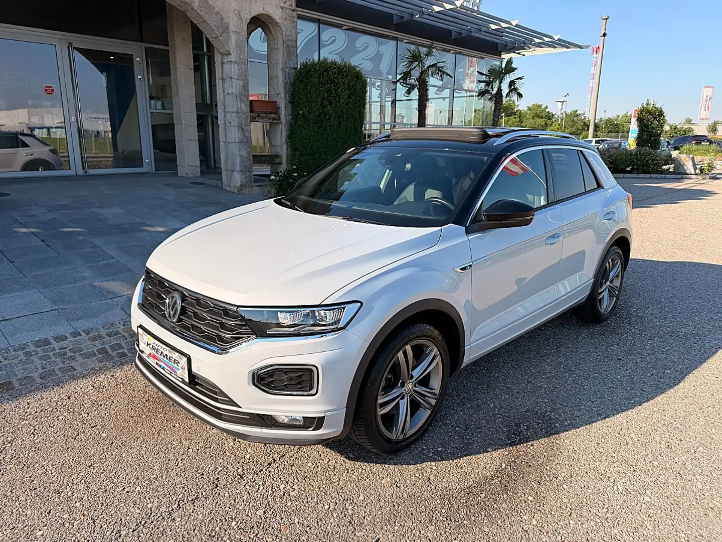Volkswagen T-Roc 2,0 TDI SCR 4Motion Design DSG 3xR-LINE/ACC/SHA... Weiß - 2