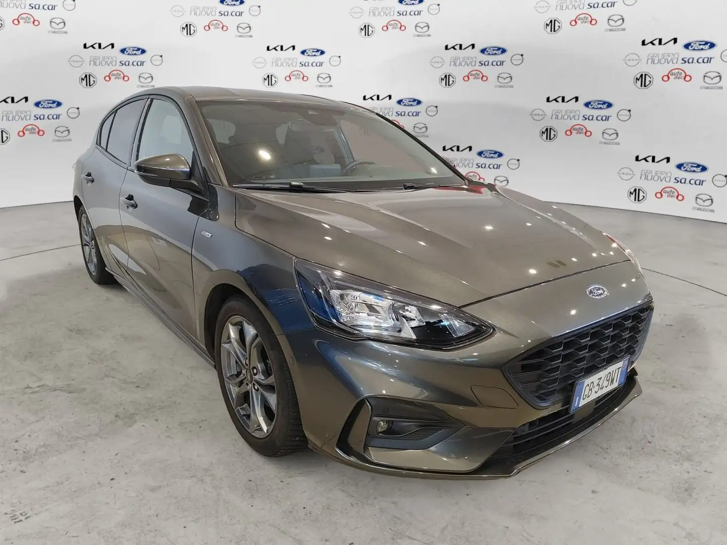Ford Focus Focus 1.5 EcoBlue 120 CV 5p. ST-Line AUTOMATICA Grijs - 1