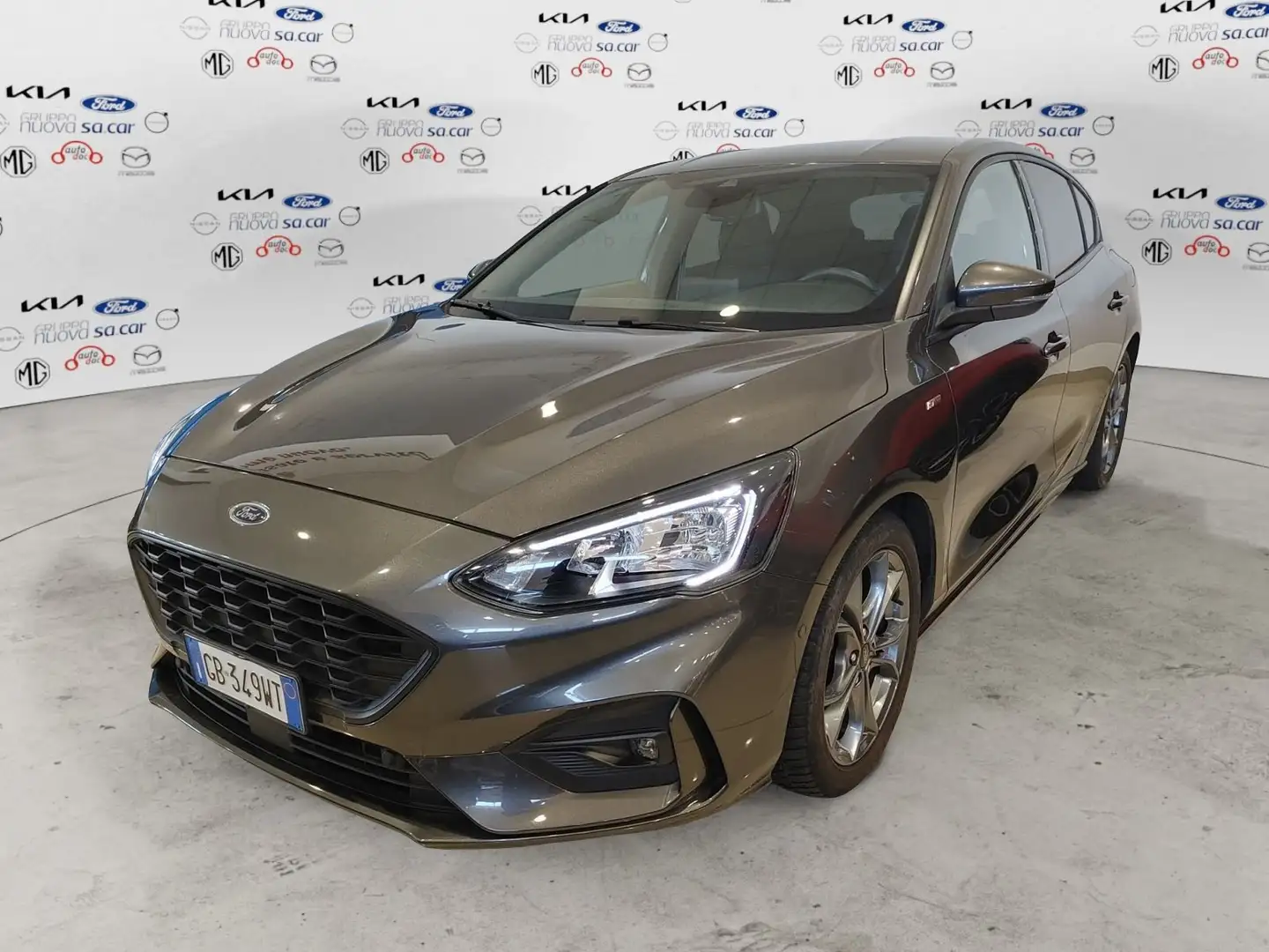 Ford Focus Focus 1.5 EcoBlue 120 CV 5p. ST-Line AUTOMATICA Grijs - 2